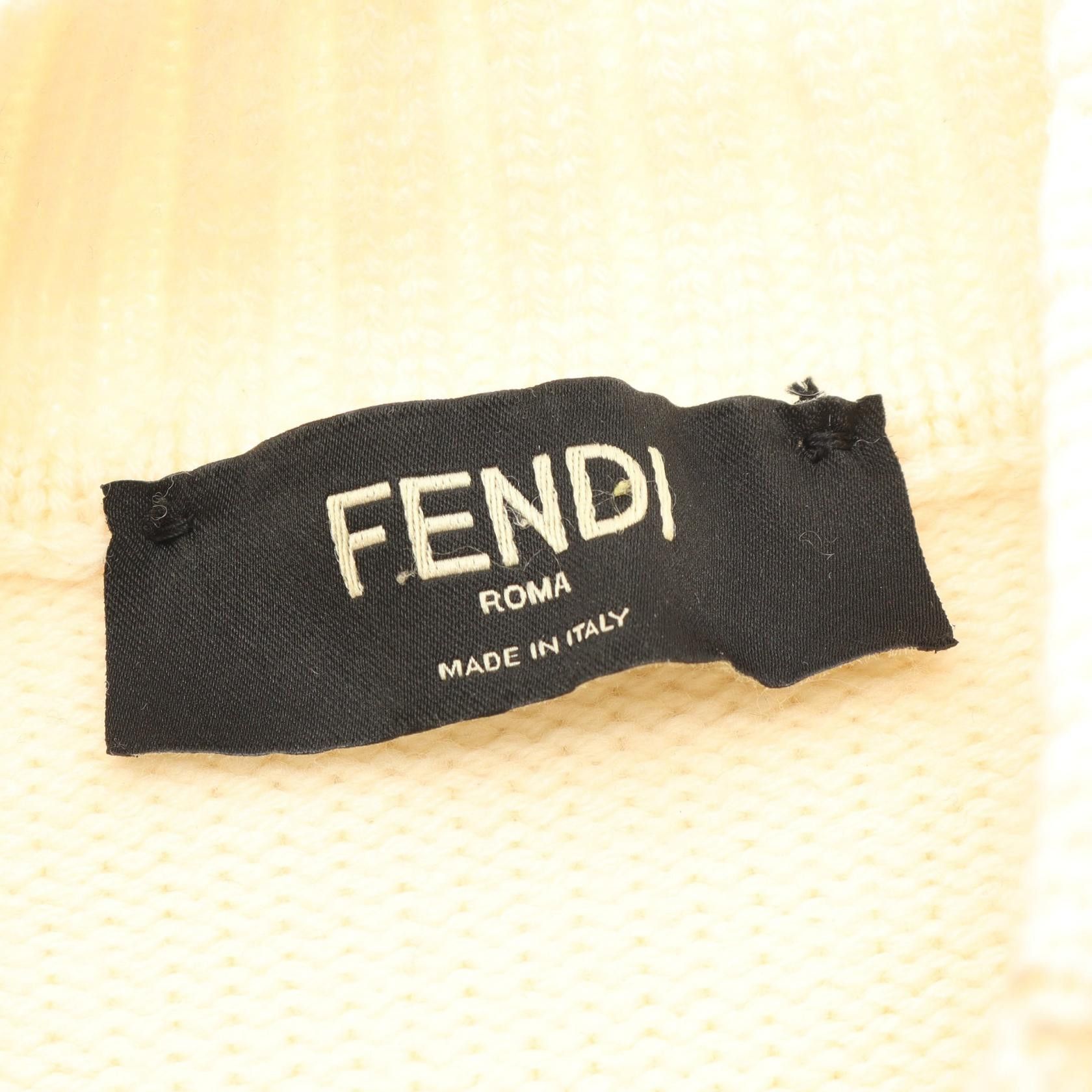Fendi Fendi Fendi Wool Knitwear Textile Tops DUTY FREE for USA Size ONE SIZE - 3 Thumbnail