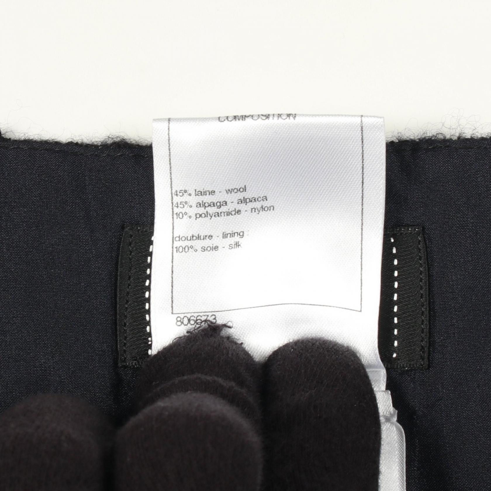 Chanel Chanel CHANEL Lion Button Tweed Wool Alpaca Skirt Textile Skirts P46261V34350 DUTY FREE for USA Size ONE SIZE - 4 Thumbnail