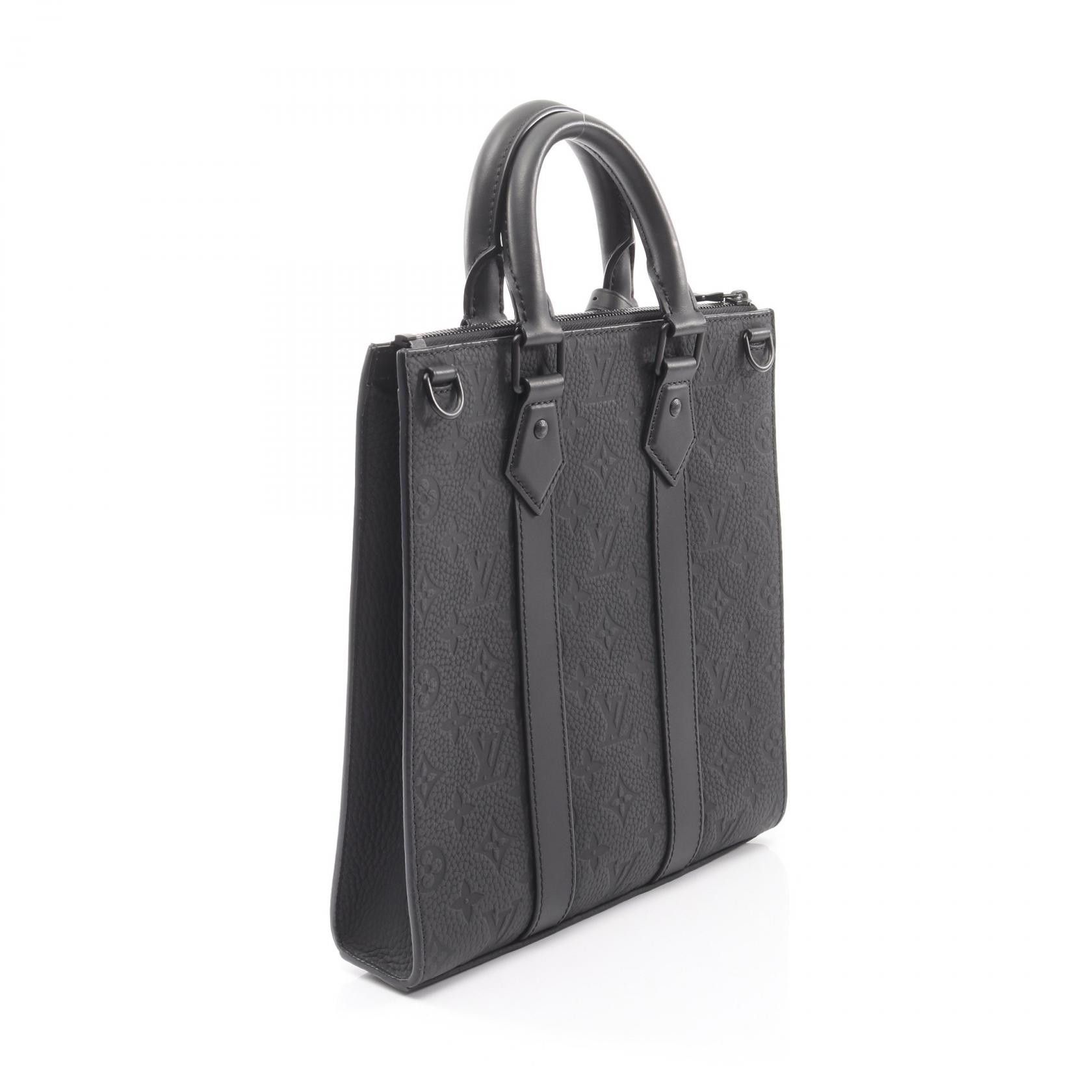 Louis Vuitton Louis Vuitton Louis Vuitton Sac Plat Cross Monogram Taurillon Leather Tote Bag Leather Tote Bag M21884 DUTY FREE for USA Size ONE SIZE - 2 Thumbnail