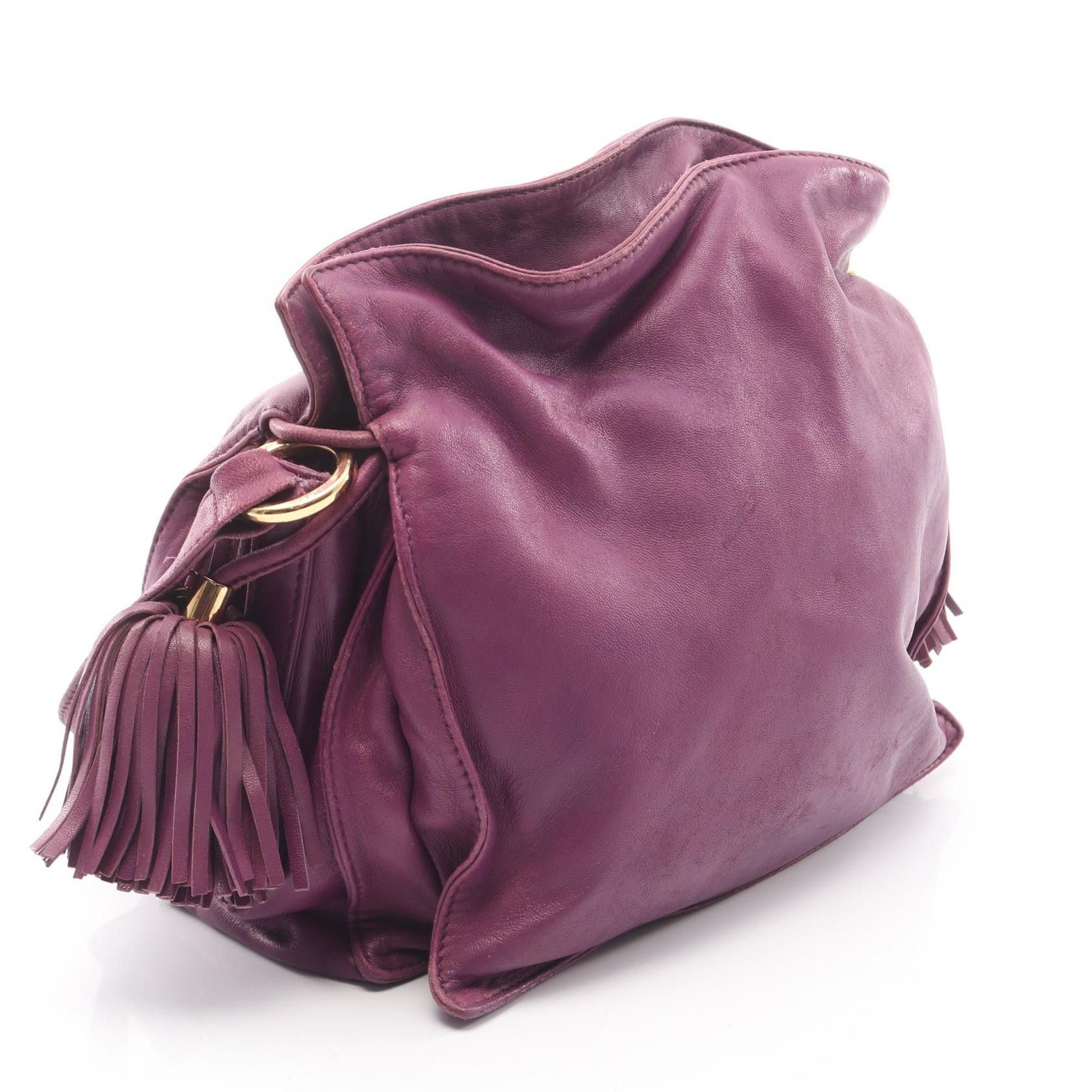 Loewe Loewe Loewe Flamenco22 Leather Shoulder Bag Leather Shoulder Bag DUTY FREE for USA Size ONE SIZE - 2 Thumbnail