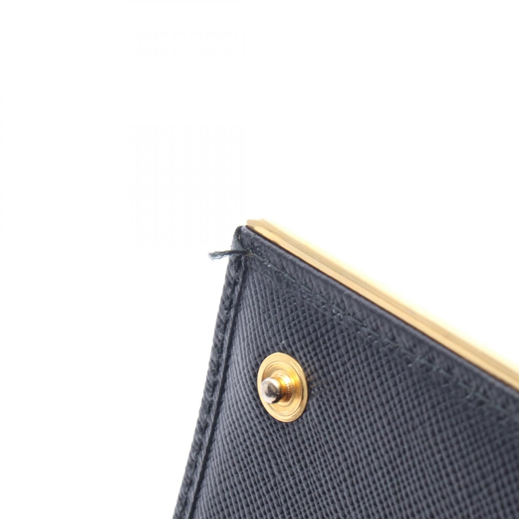 Prada Prada Prada Saffiano long bifold wallet Leather Long Wallet DUTY FREE for USA Size ONE SIZE - 7 Thumbnail