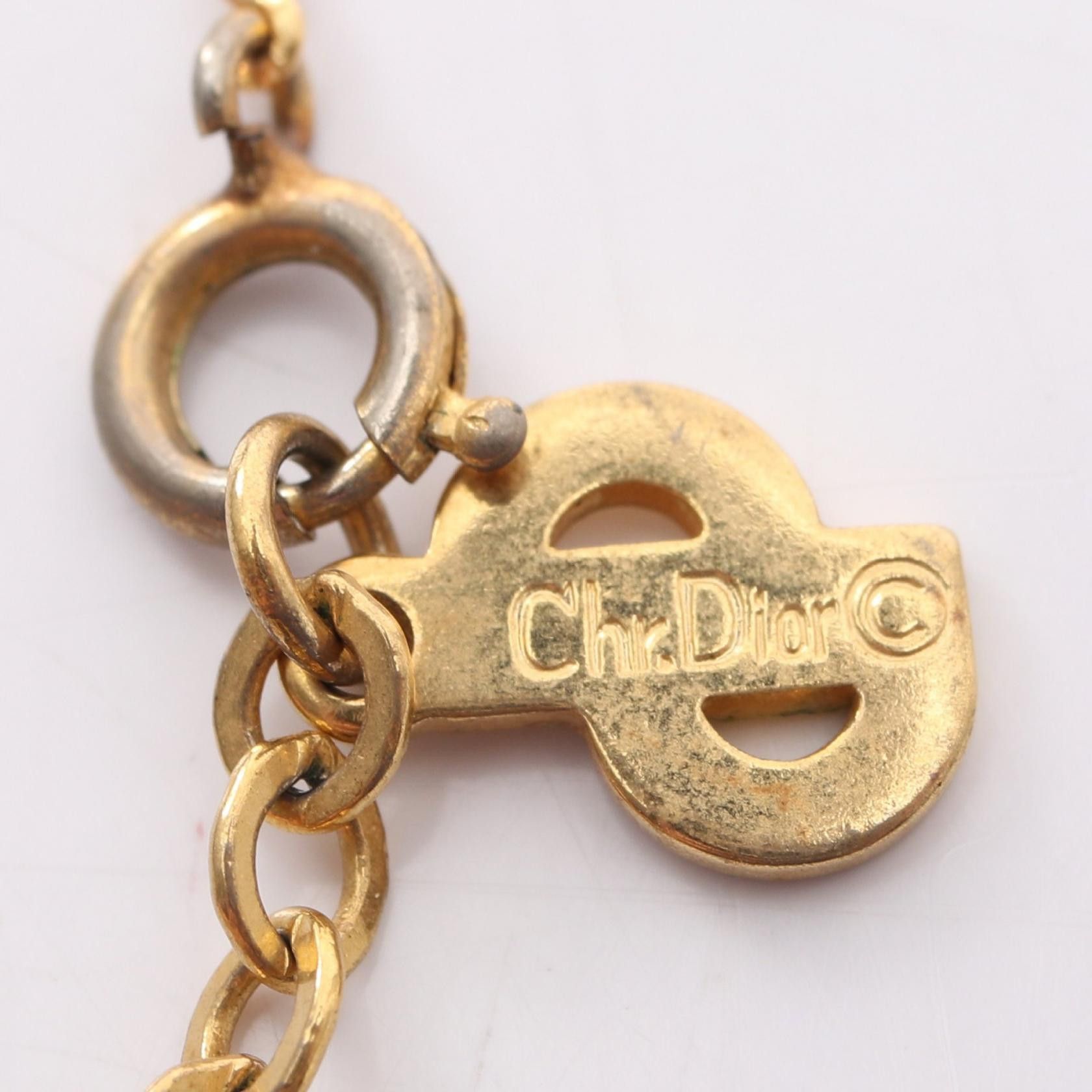 Dior Dior Dior CD logo necklace Metal Necklace DUTY FREE for USA Size ONE SIZE - 5 Thumbnail