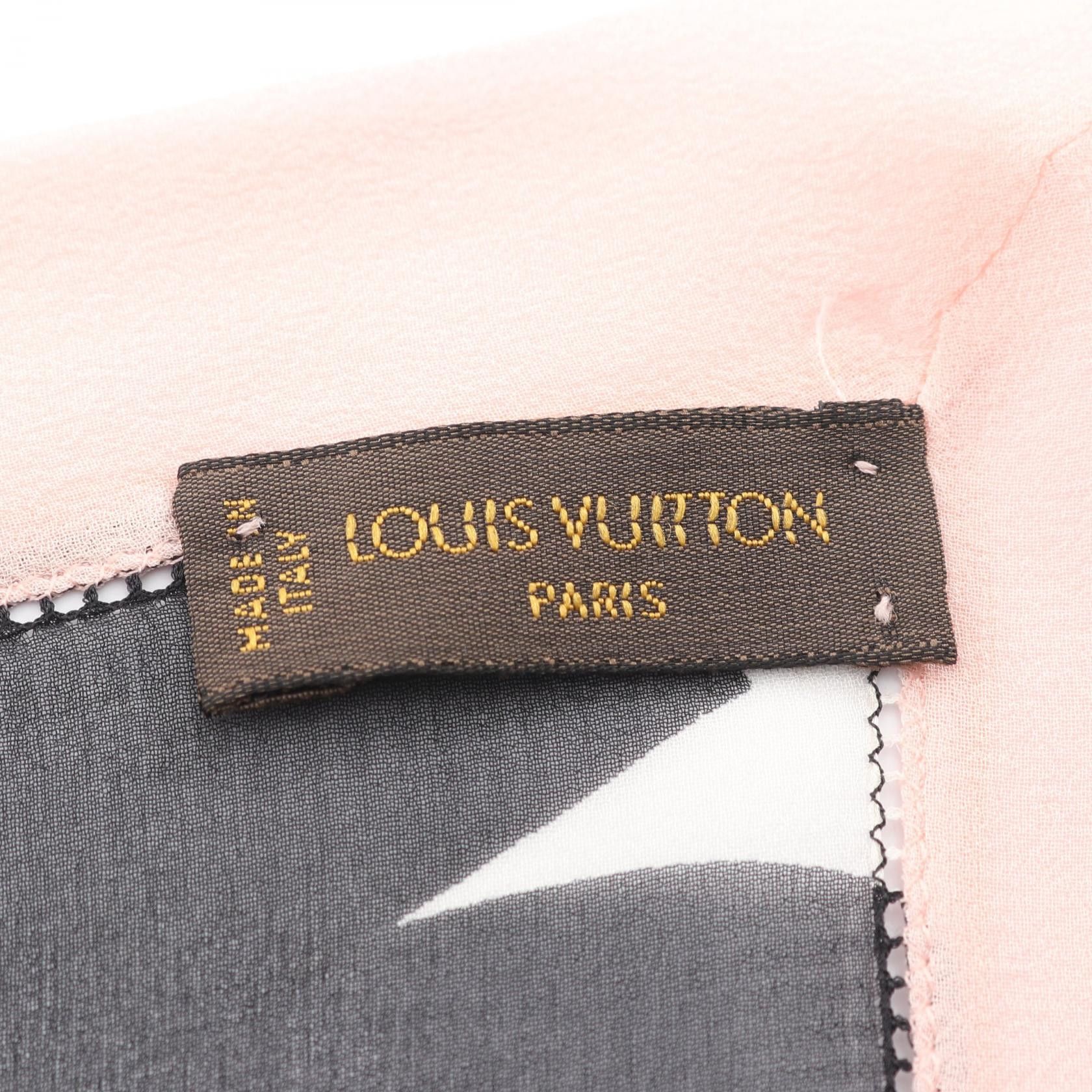 Louis Vuitton Louis Vuitton Louis Vuitton Silk Scarf Textile Scarf DUTY FREE for USA Size ONE SIZE - 2 Thumbnail