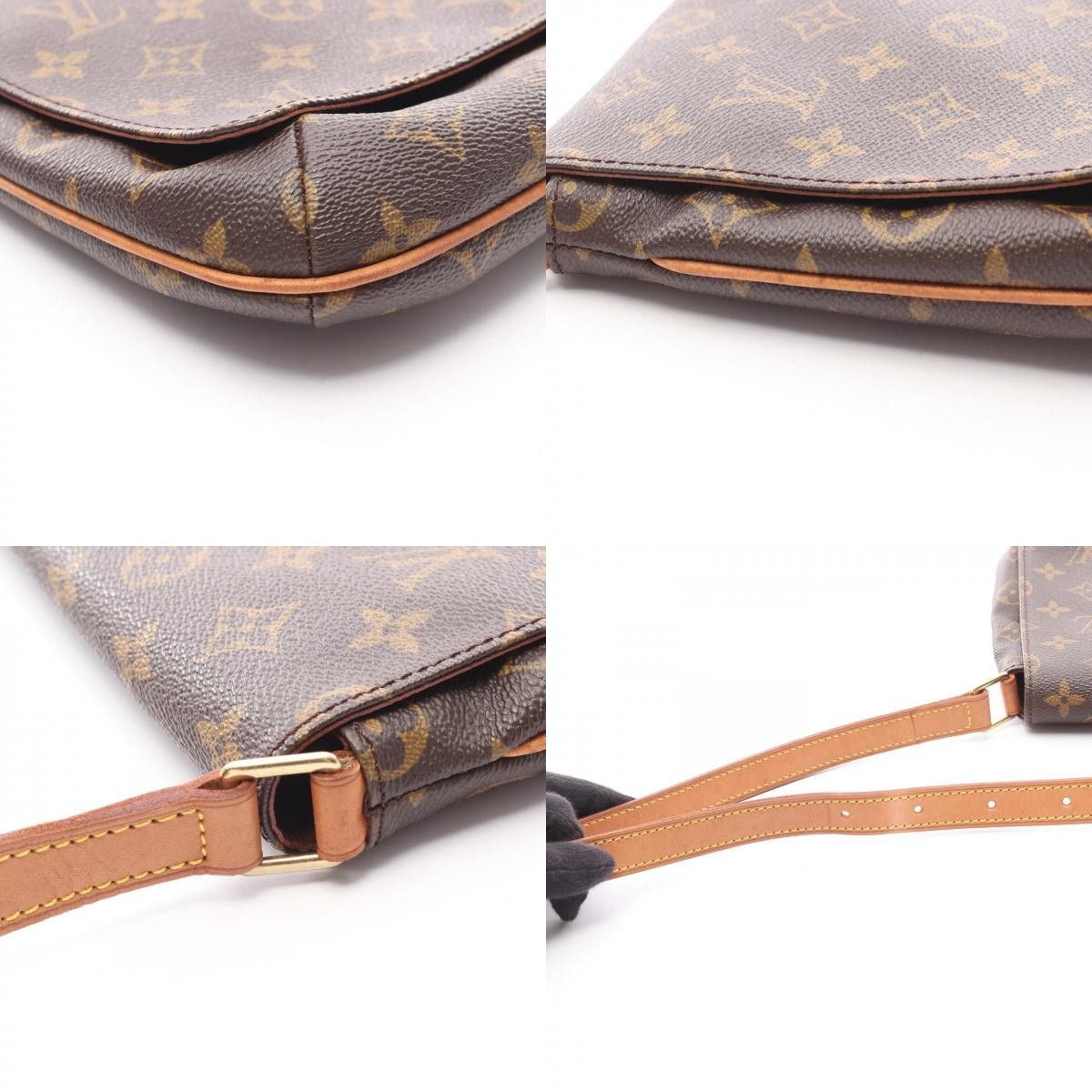 Louis Vuitton Louis Vuitton Louis Vuitton Musette Tango Monogram shoulder bag Textile Shoulder Bag M51257 DUTY FREE for USA Size ONE SIZE - 9 Thumbnail