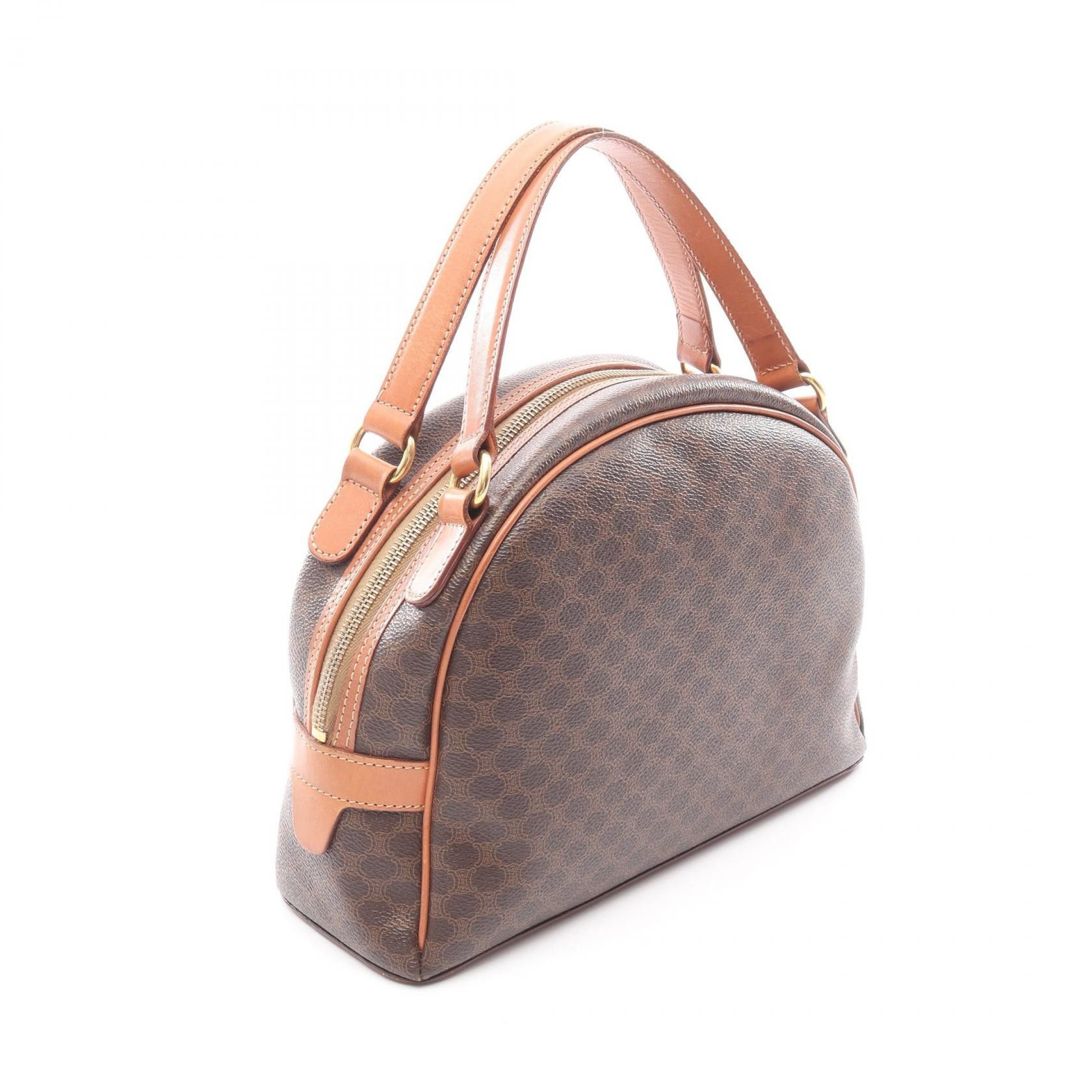 Celine Celine CELINE Macadam PVC Coated Canvas Leather Handbag Plastic / Synthetic Handbag DUTY FREE for USA Size ONE SIZE - 2 Thumbnail