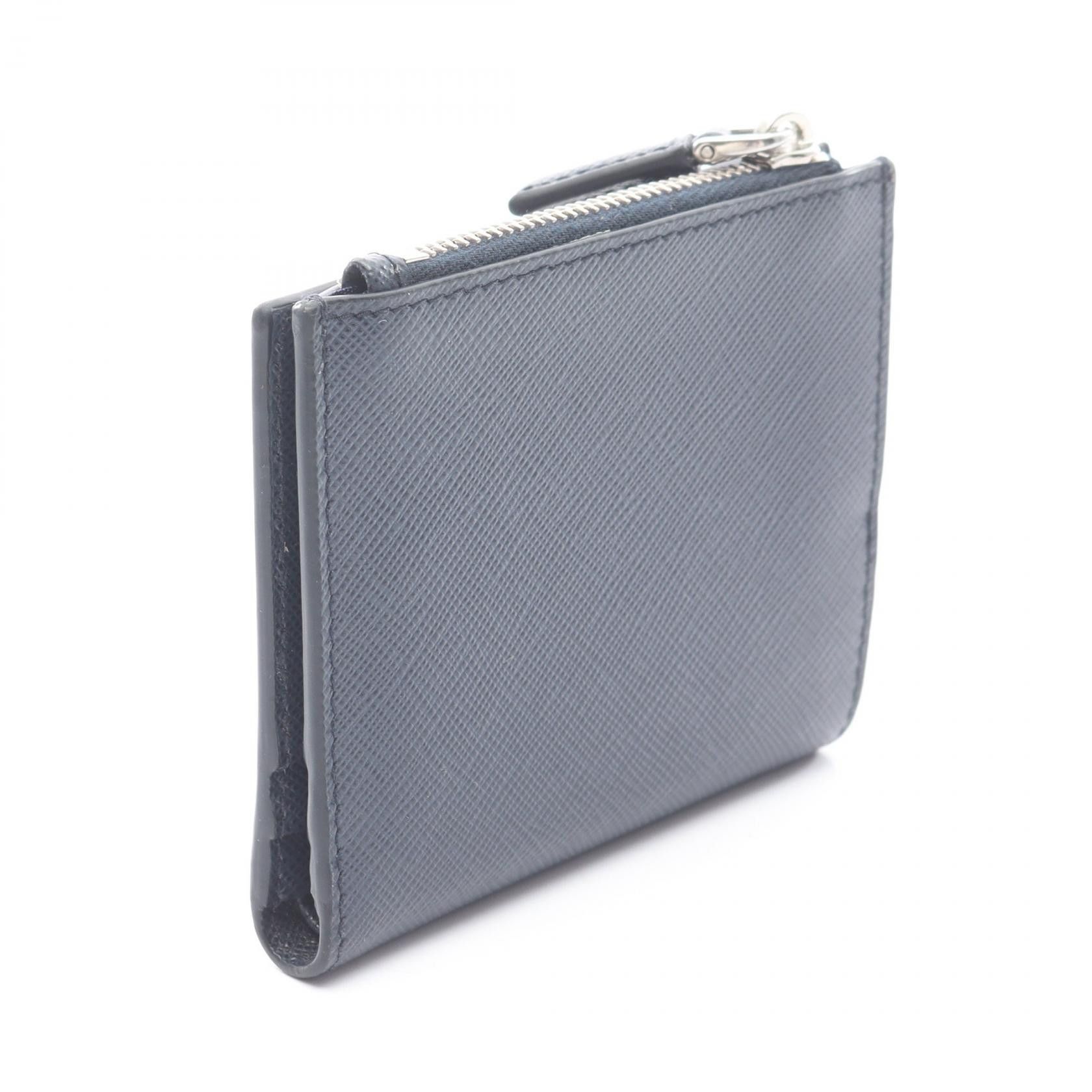Prada Prada Prada Saffiano Leather Wallet Leather Short Wallet 2ML049QHH DUTY FREE for USA Size ONE SIZE - 2 Thumbnail