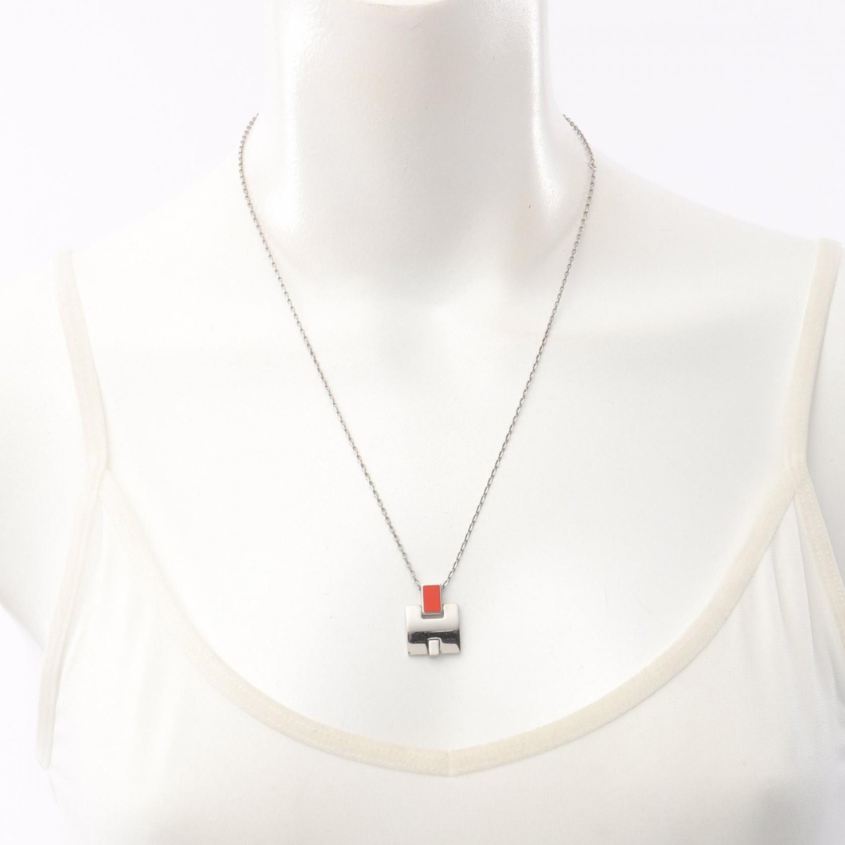 Hermes Hermes Hermes EILEEN Stainless Steel Necklace Metal Necklace DUTY FREE for USA Size ONE SIZE - 6 Thumbnail