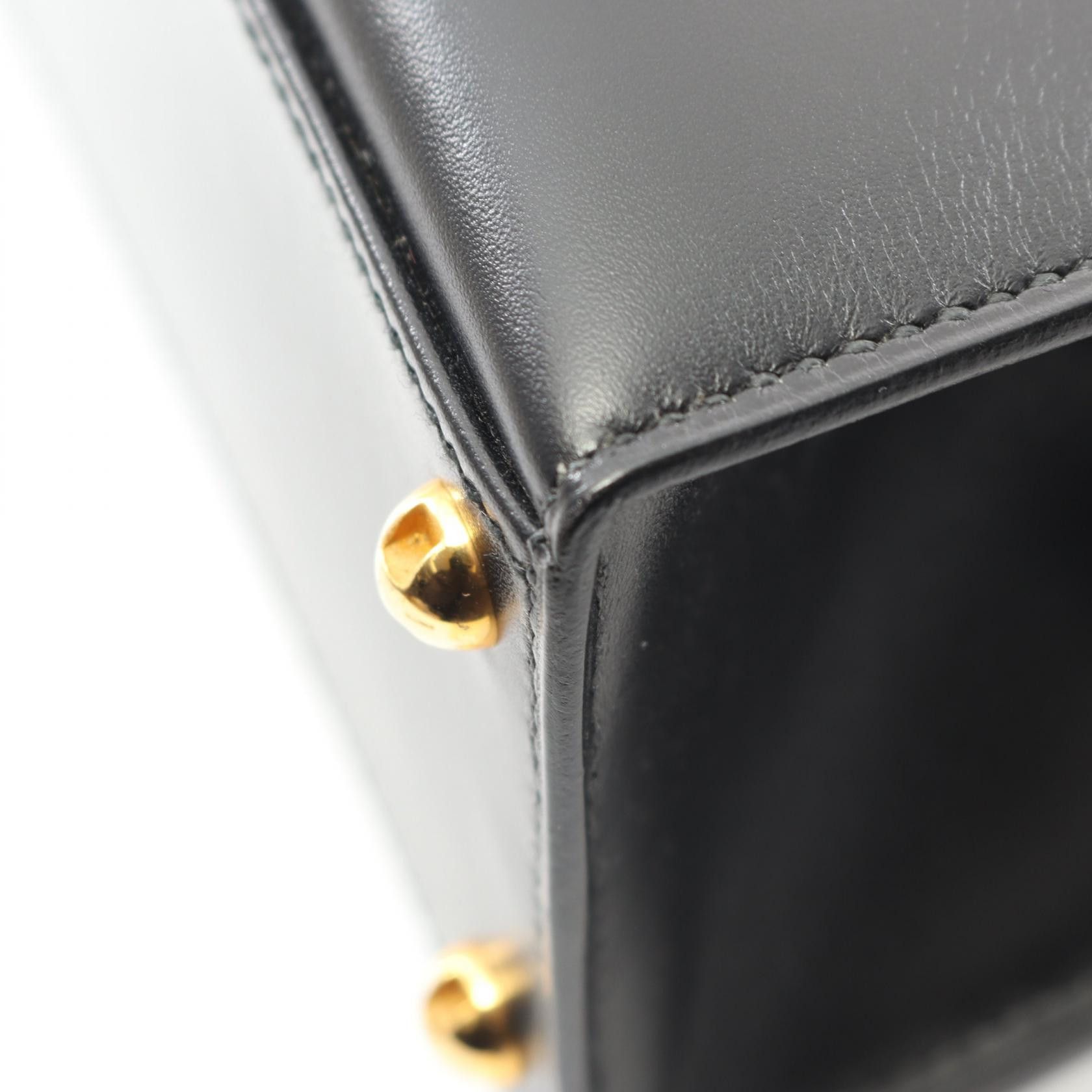 Hermes Hermes Hermes Box Calf Shoulder Bag Leather Shoulder Bag DUTY FREE for USA Size ONE SIZE - 6 Thumbnail