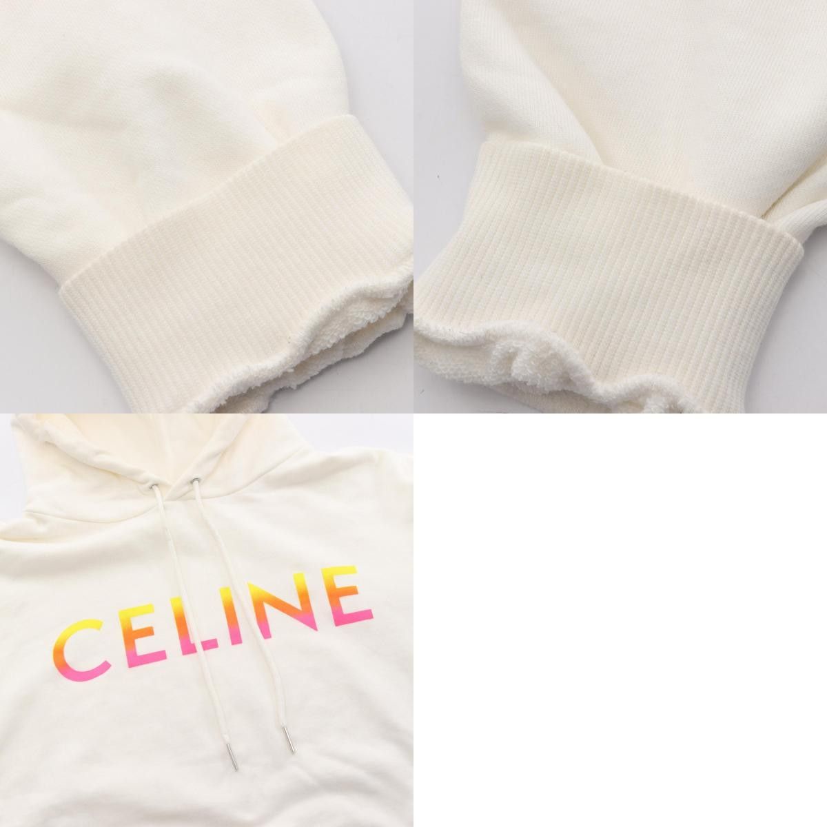 Celine Celine Celine Cotton Hoodie Textile Sweatshirts & Hoodies DUTY FREE for USA Size ONE SIZE - 10 Thumbnail