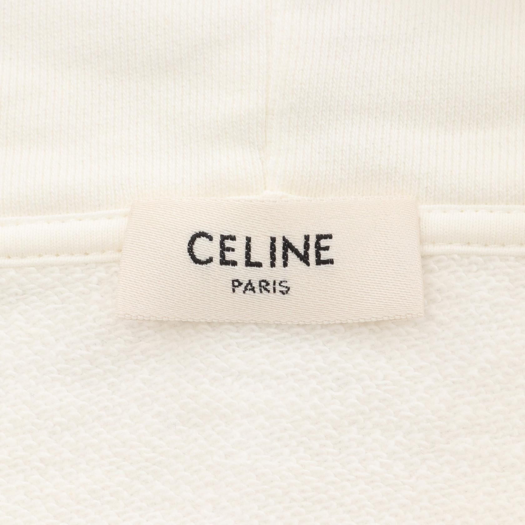 Celine Celine Celine Cotton Hoodie Textile Sweatshirts & Hoodies DUTY FREE for USA Size ONE SIZE - 3 Thumbnail