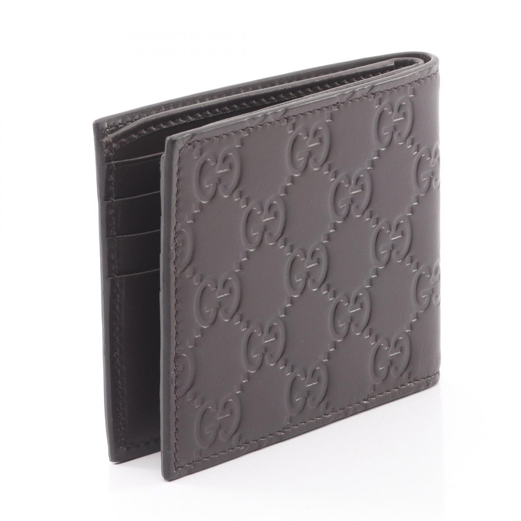 Gucci Gucci Gucci Guccissima Leather Wallet Leather Short Wallet 365466 DUTY FREE for USA Size ONE SIZE - 2 Thumbnail