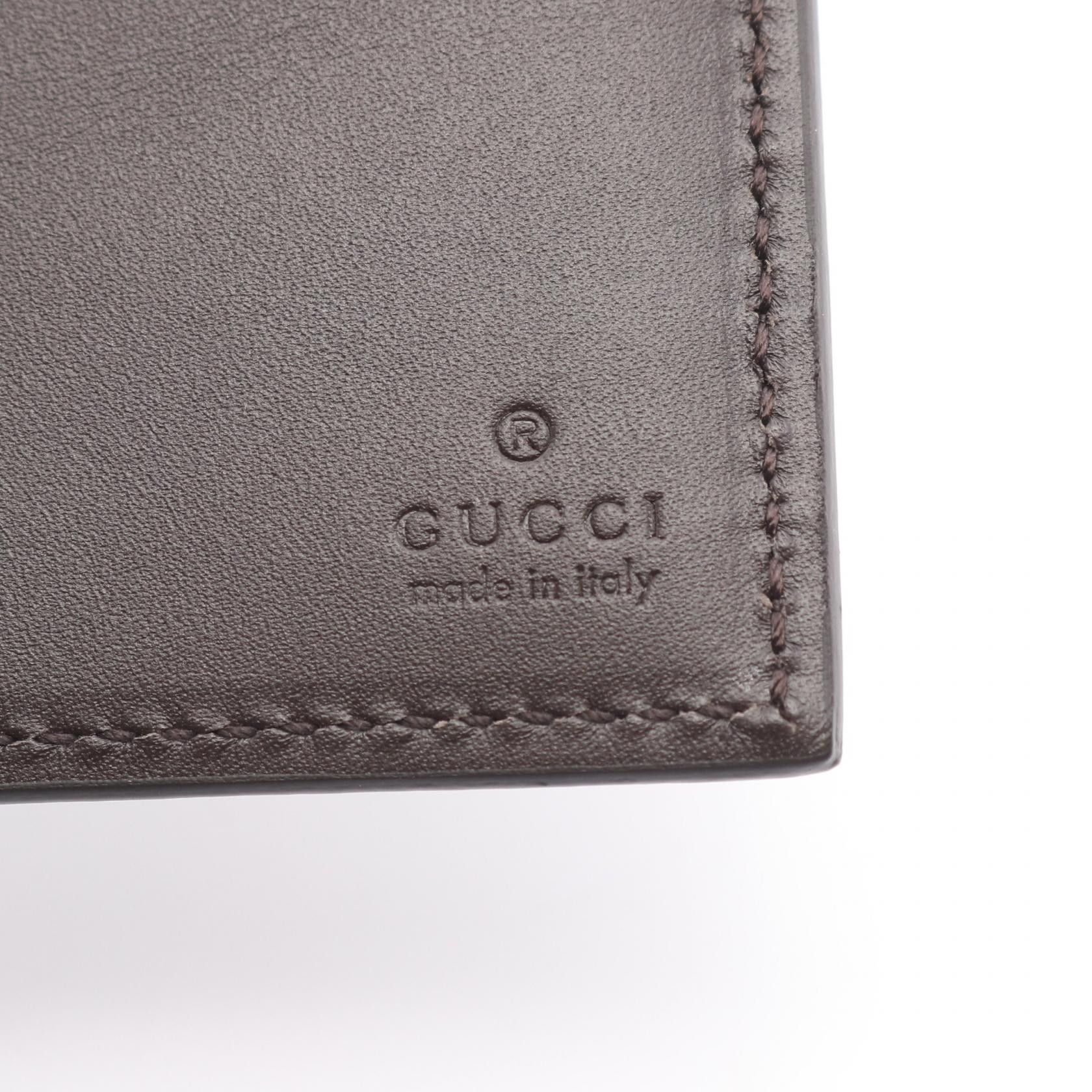 Gucci Gucci Gucci Guccissima Leather Wallet Leather Short Wallet 365466 DUTY FREE for USA Size ONE SIZE - 4 Thumbnail