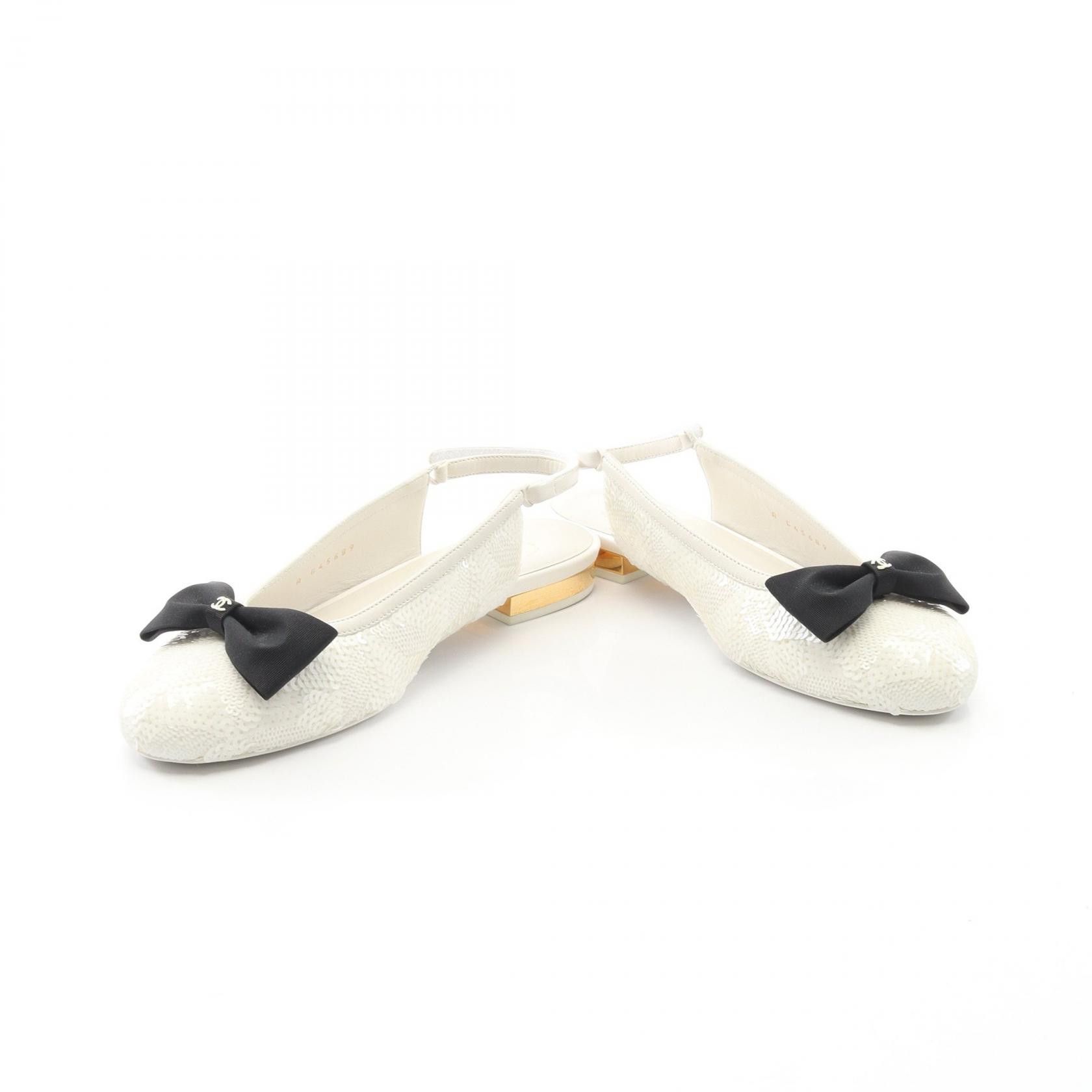 Chanel Chanel Chanel Coco Mark Lambskin Pumps Leather Shoes AG45689 DUTY FREE for USA Size ONE SIZE - 3 Thumbnail