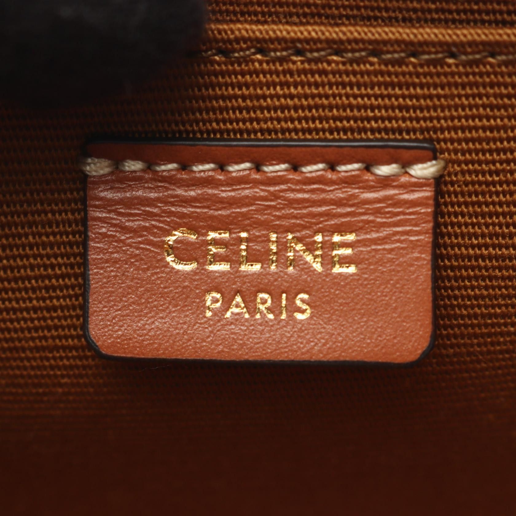 Celine Celine Celine Cuir Triomphe mini camera bag shoulder bag Leather Shoulder Bag DUTY FREE for USA Size ONE SIZE - 4 Thumbnail