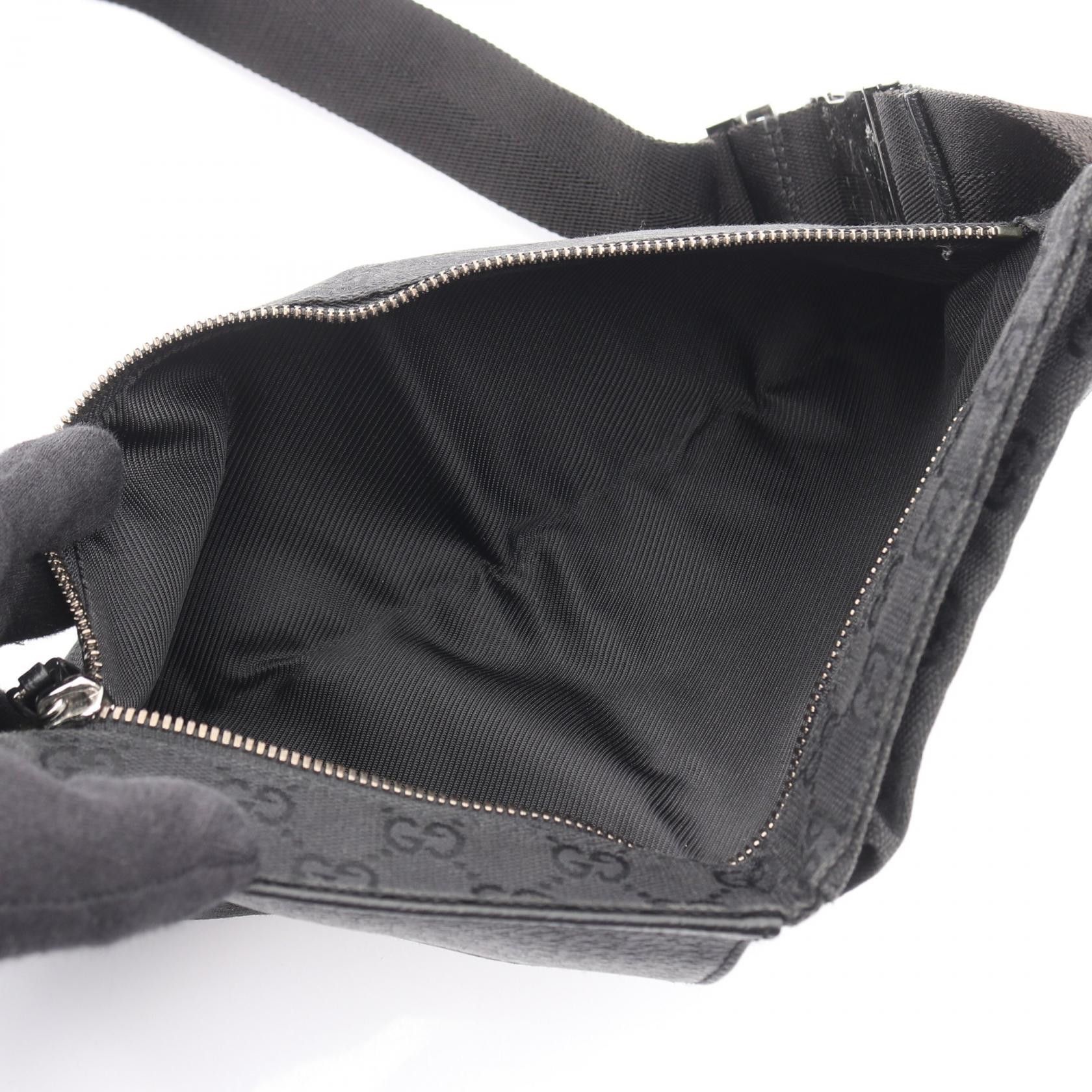 Gucci Gucci Gucci GG Canvas Waist Bag Textile Belt Bag 28566 DUTY FREE for USA Size ONE SIZE - 3 Thumbnail