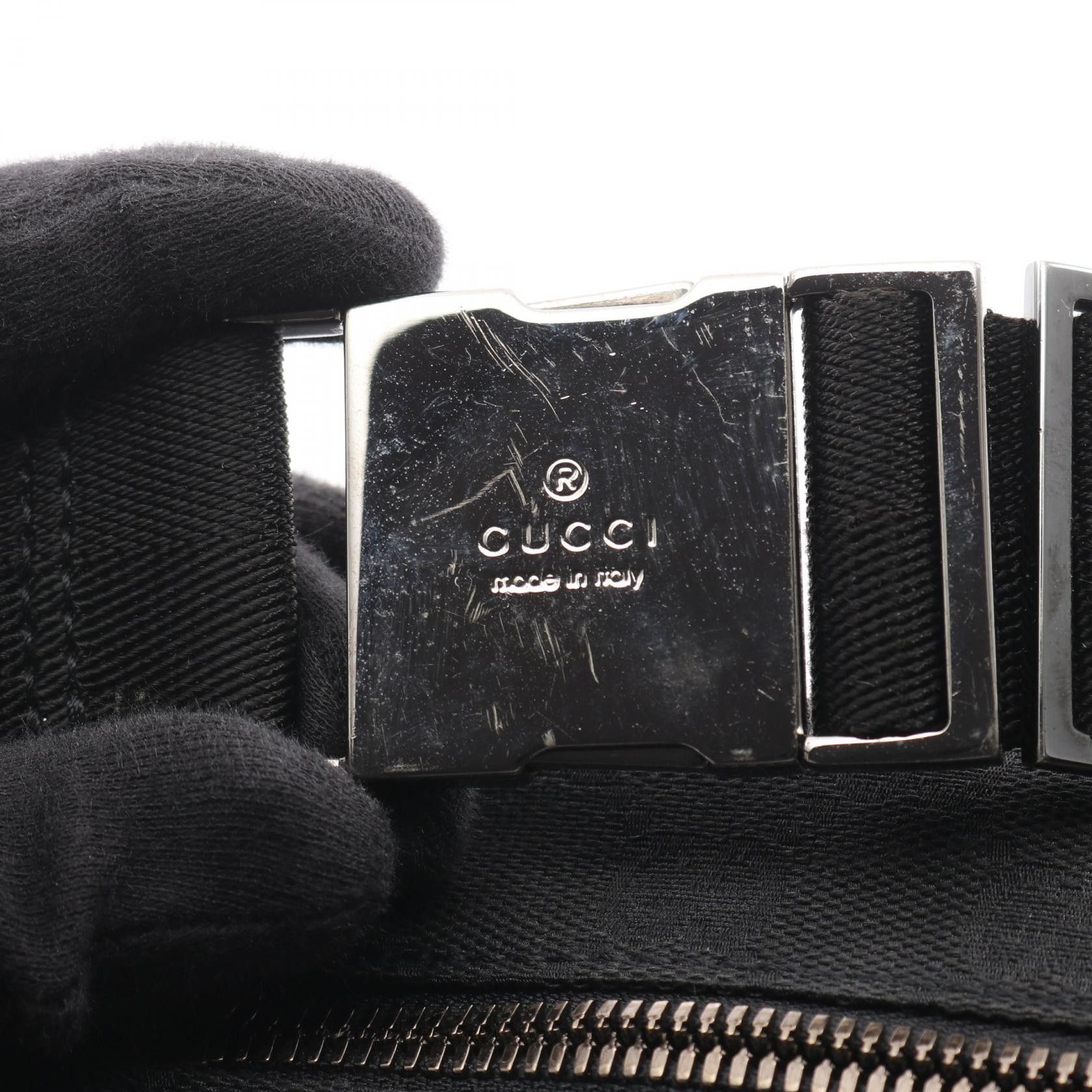 Gucci Gucci Gucci GG Canvas Waist Bag Textile Belt Bag 28566 DUTY FREE for USA Size ONE SIZE - 9 Thumbnail