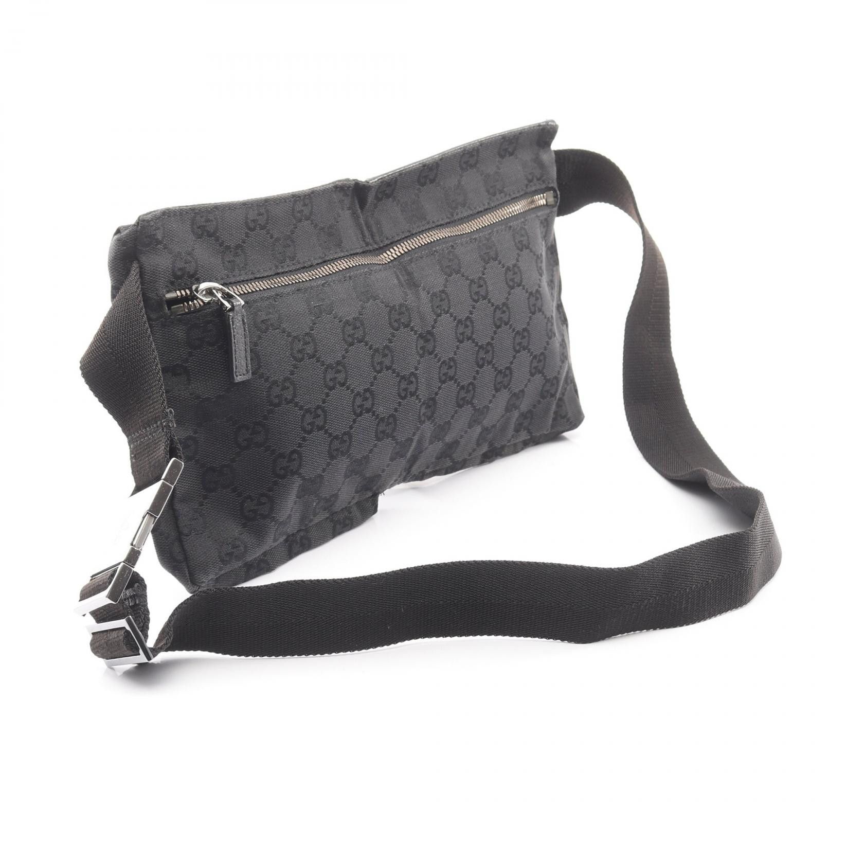 Gucci Gucci Gucci GG Canvas Waist Bag Textile Belt Bag 28566 DUTY FREE for USA Size ONE SIZE - 2 Thumbnail