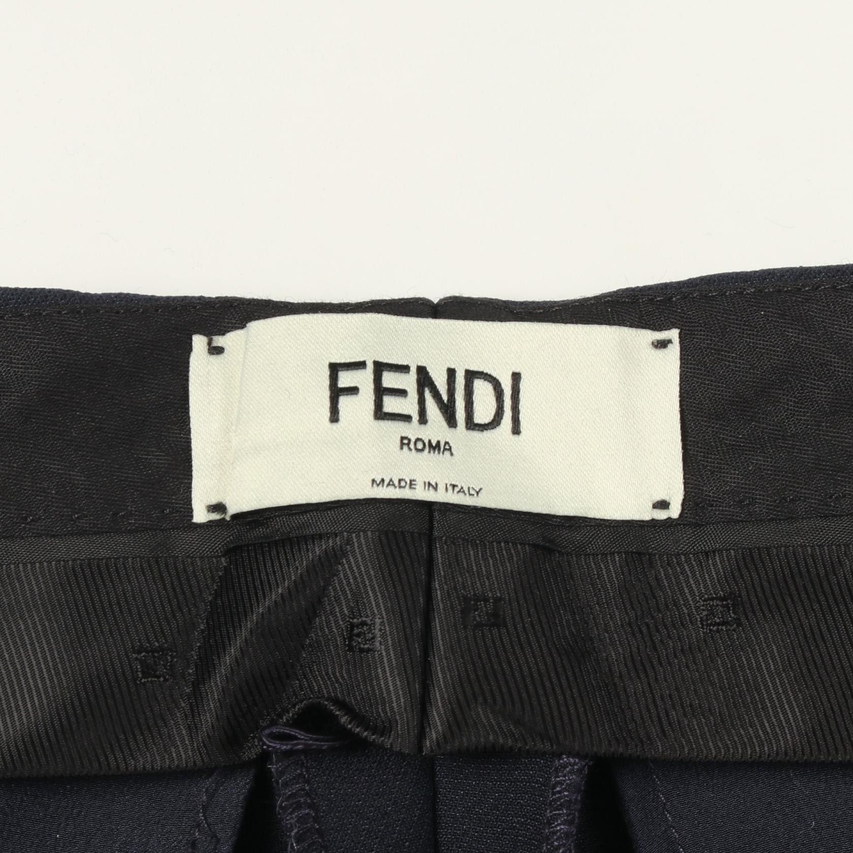 Fendi Fendi Fendi Wool Pants Textile Bottoms DUTY FREE for USA Size ONE SIZE - 3 Thumbnail