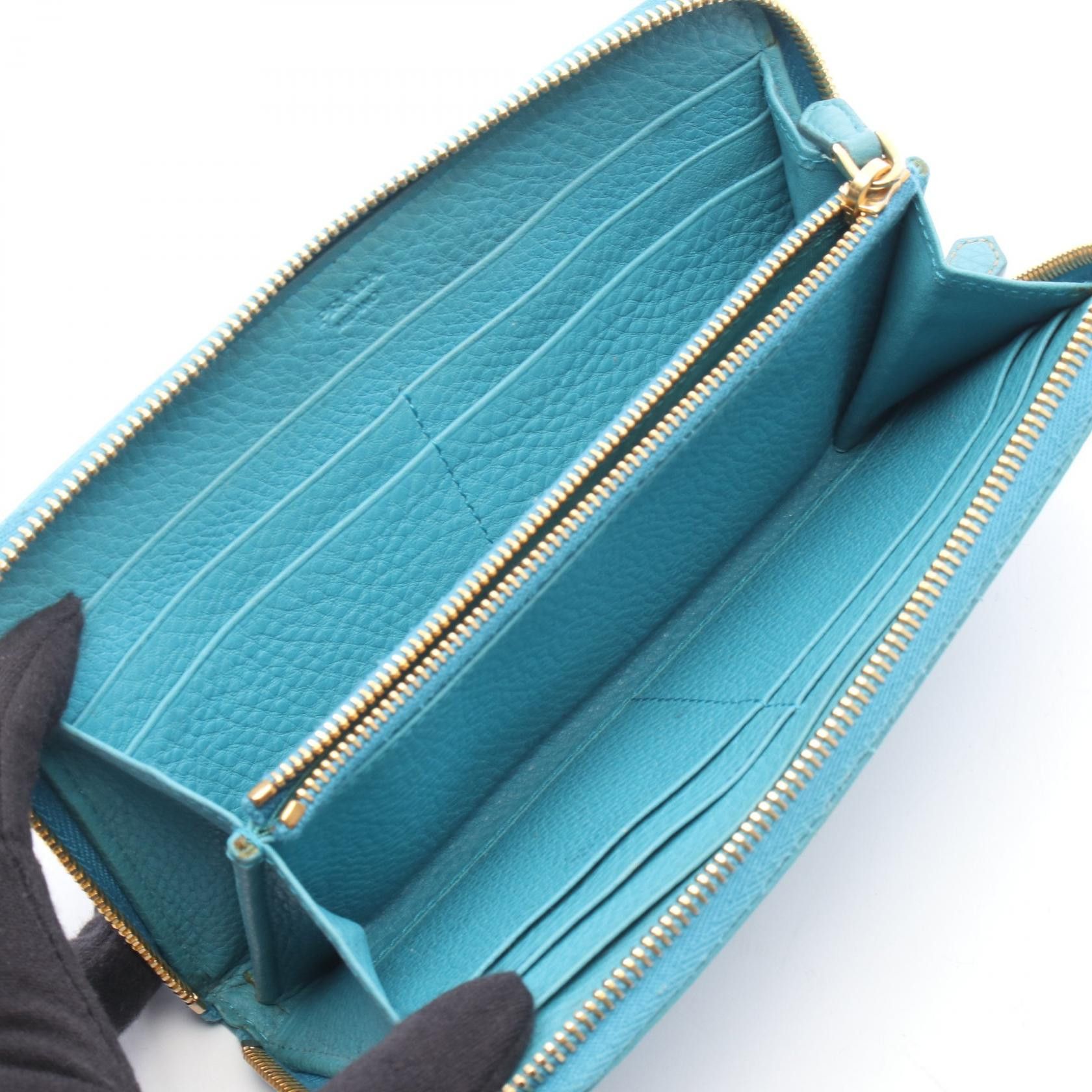 Prada Prada Prada VIT.DAINO Leather Long Wallet Leather Long Wallet 1M0506 DUTY FREE for USA Size ONE SIZE - 3 Thumbnail