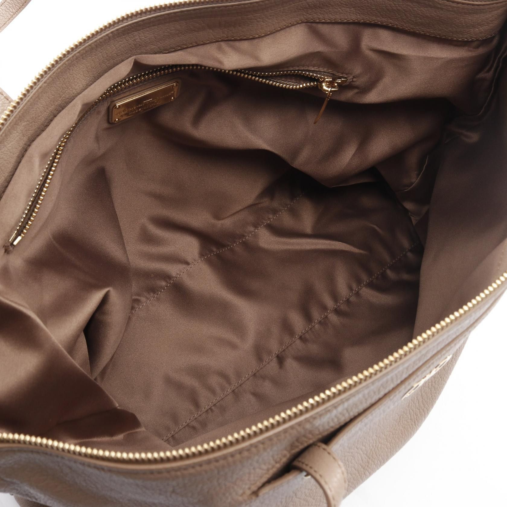 Salvatore Ferragamo Salvatore Ferragamo Salvatore Ferragamo Gancini Leather Tote Bag Leather Tote Bag AB21F651 DUTY FREE for USA Size ONE SIZE - 3 Thumbnail