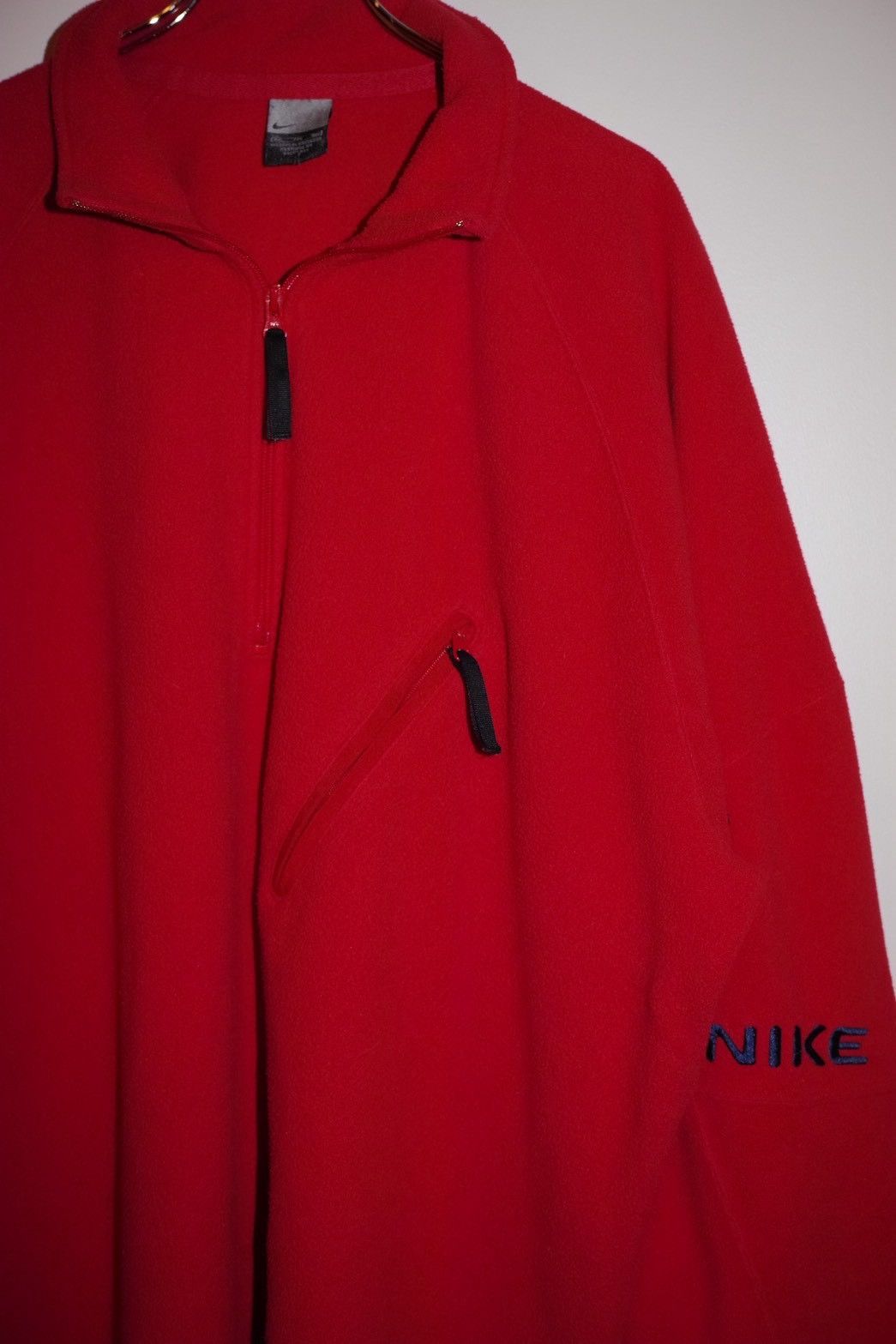 Nike Nike 00s Nike Ventilated Half Zip Fleece Pullover Size XXL Size US XXL / EU 58 / 5 - 5 Thumbnail