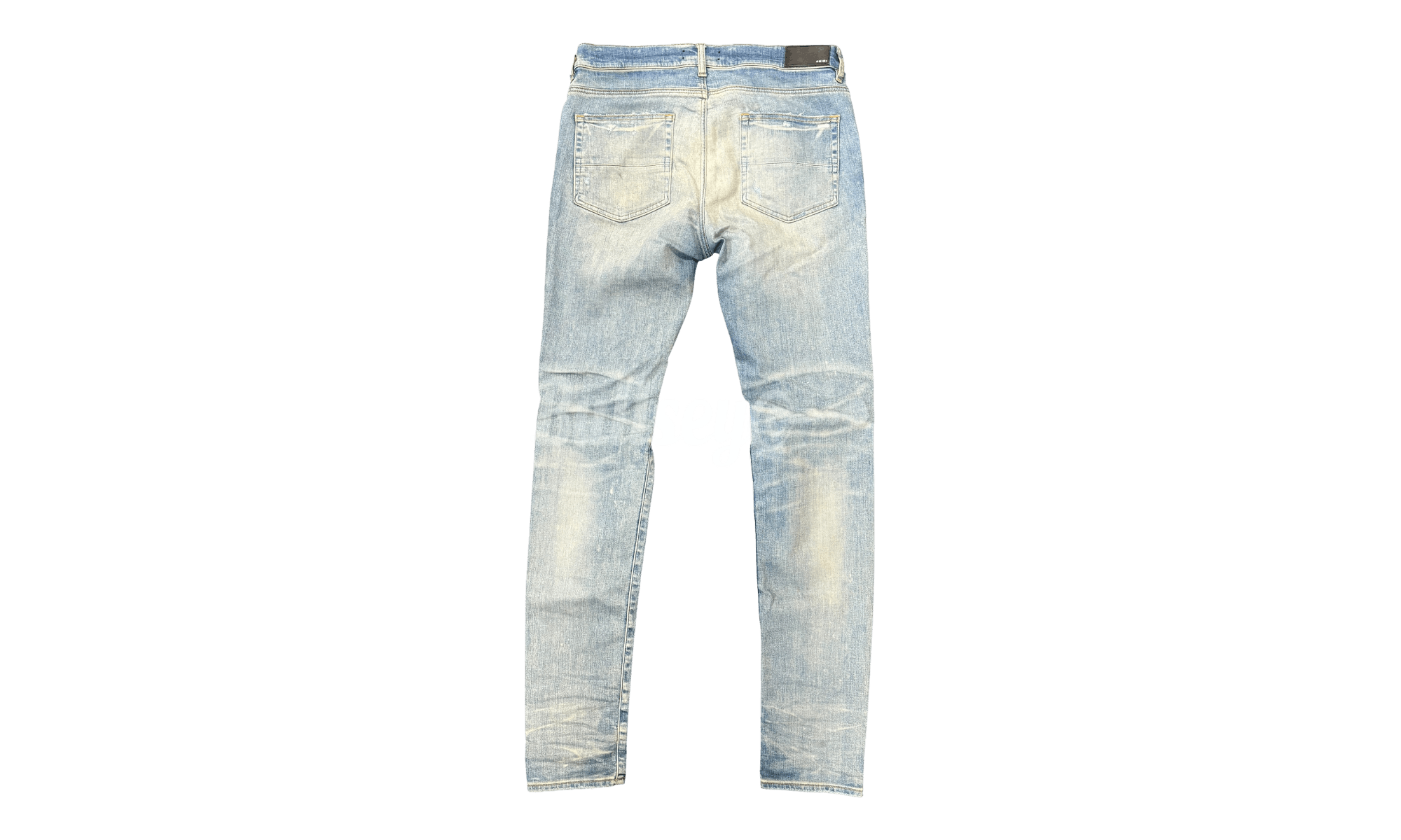 Amiri Thrasher Distressed Blue Jeans (PreOwned) Size US 28 / EU 44 - 2 Thumbnail