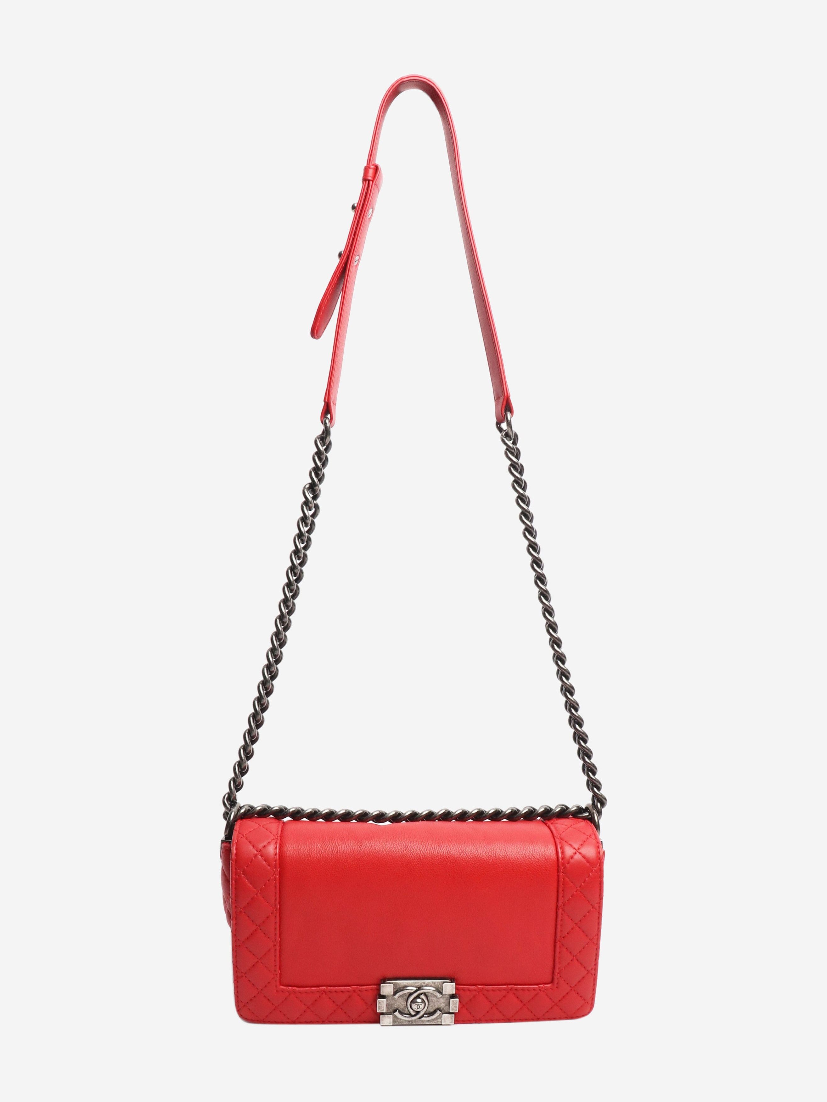 Other Red 2013 lambskin Boy bag Size ONE SIZE - 2 Thumbnail