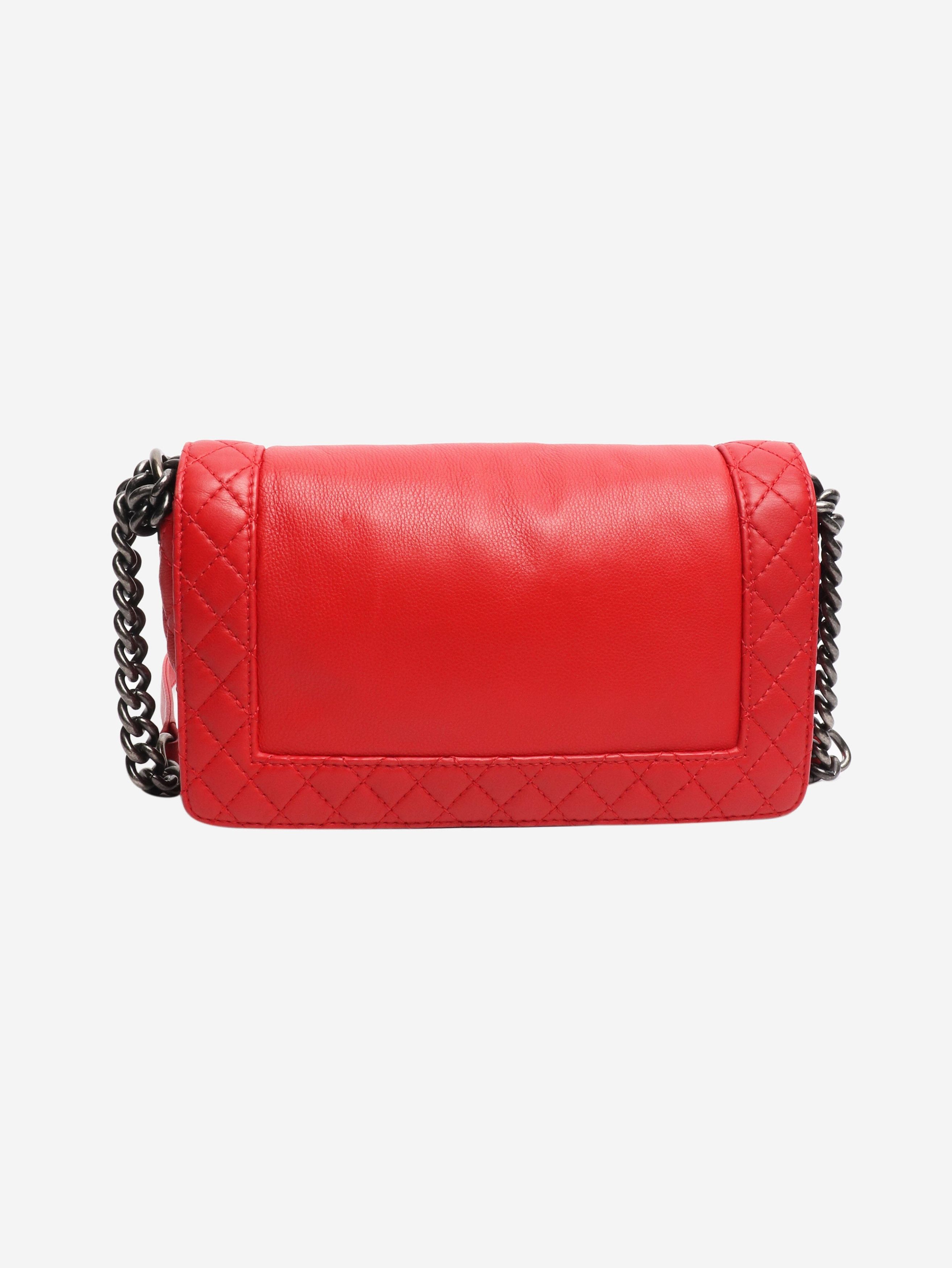 Other Red 2013 lambskin Boy bag Size ONE SIZE - 3 Thumbnail