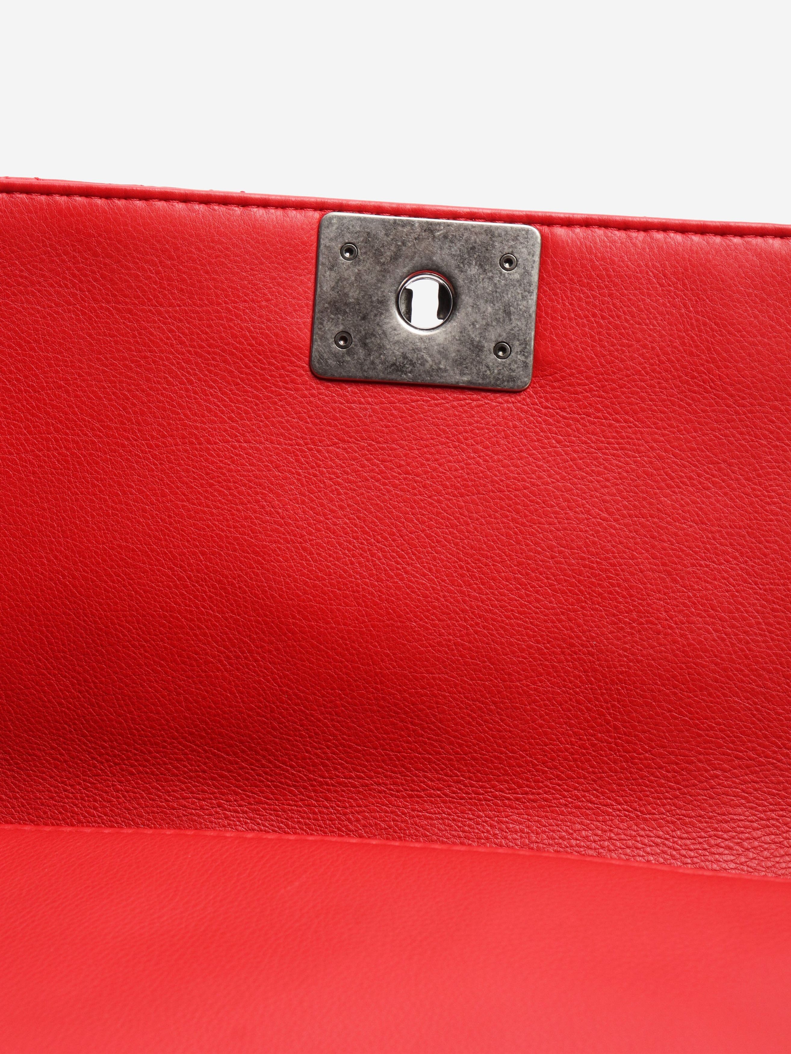 Other Red 2013 lambskin Boy bag Size ONE SIZE - 7 Thumbnail