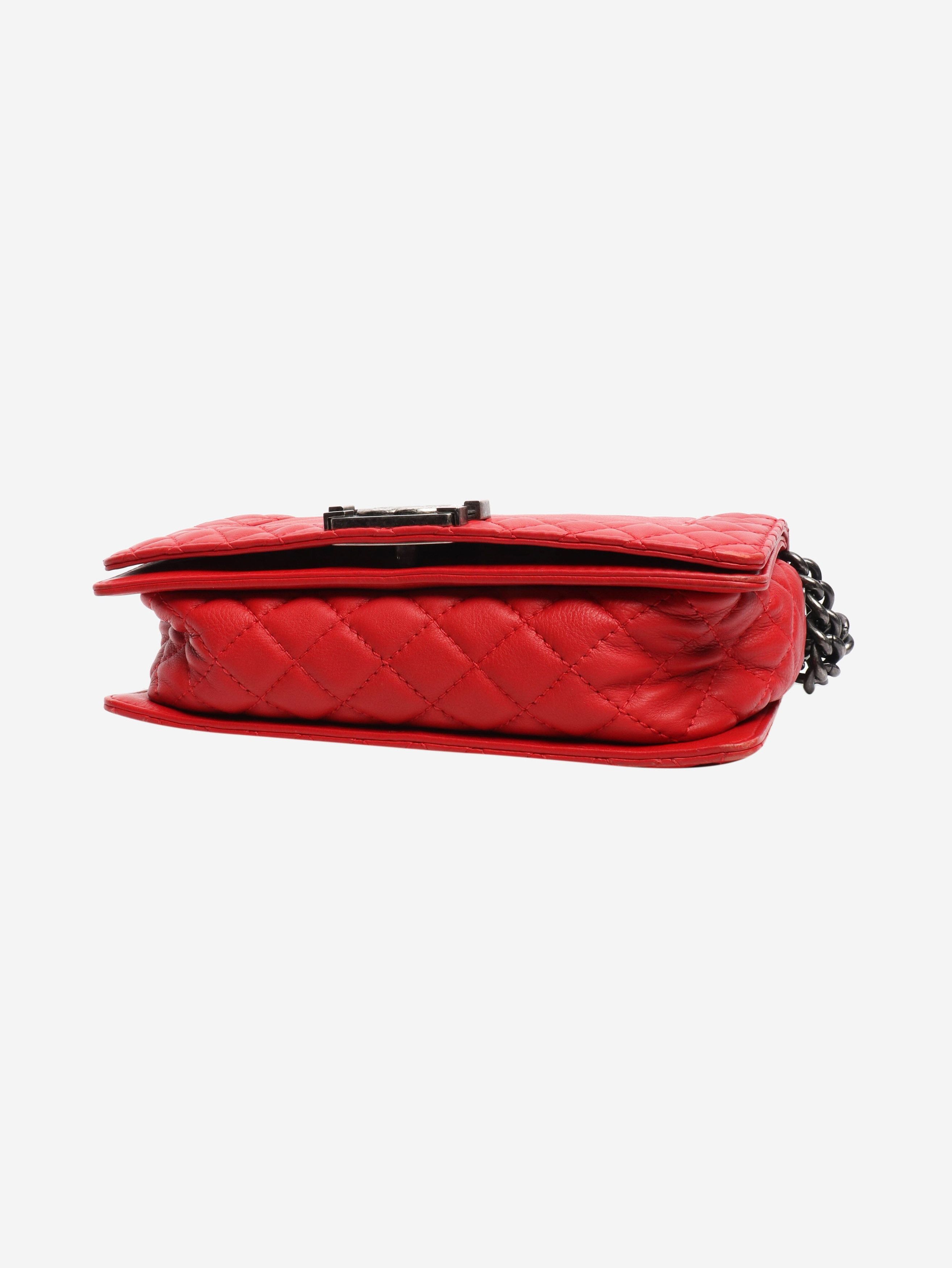 Other Red 2013 lambskin Boy bag Size ONE SIZE - 4 Thumbnail