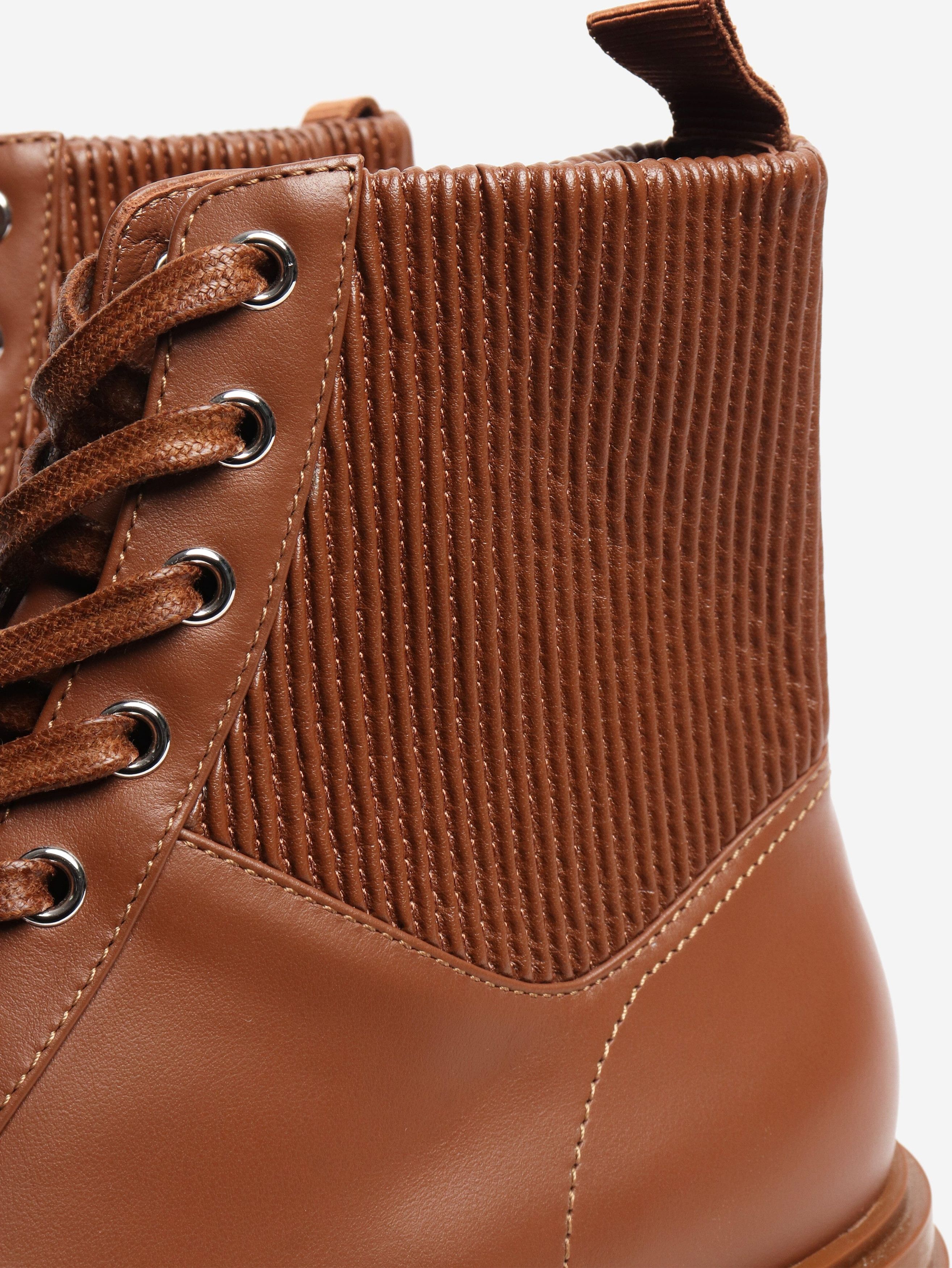 Other Brown Martis 20 ribbed-detail combat boots - EU 40 Size US 9 / IT 39 - 6 Thumbnail