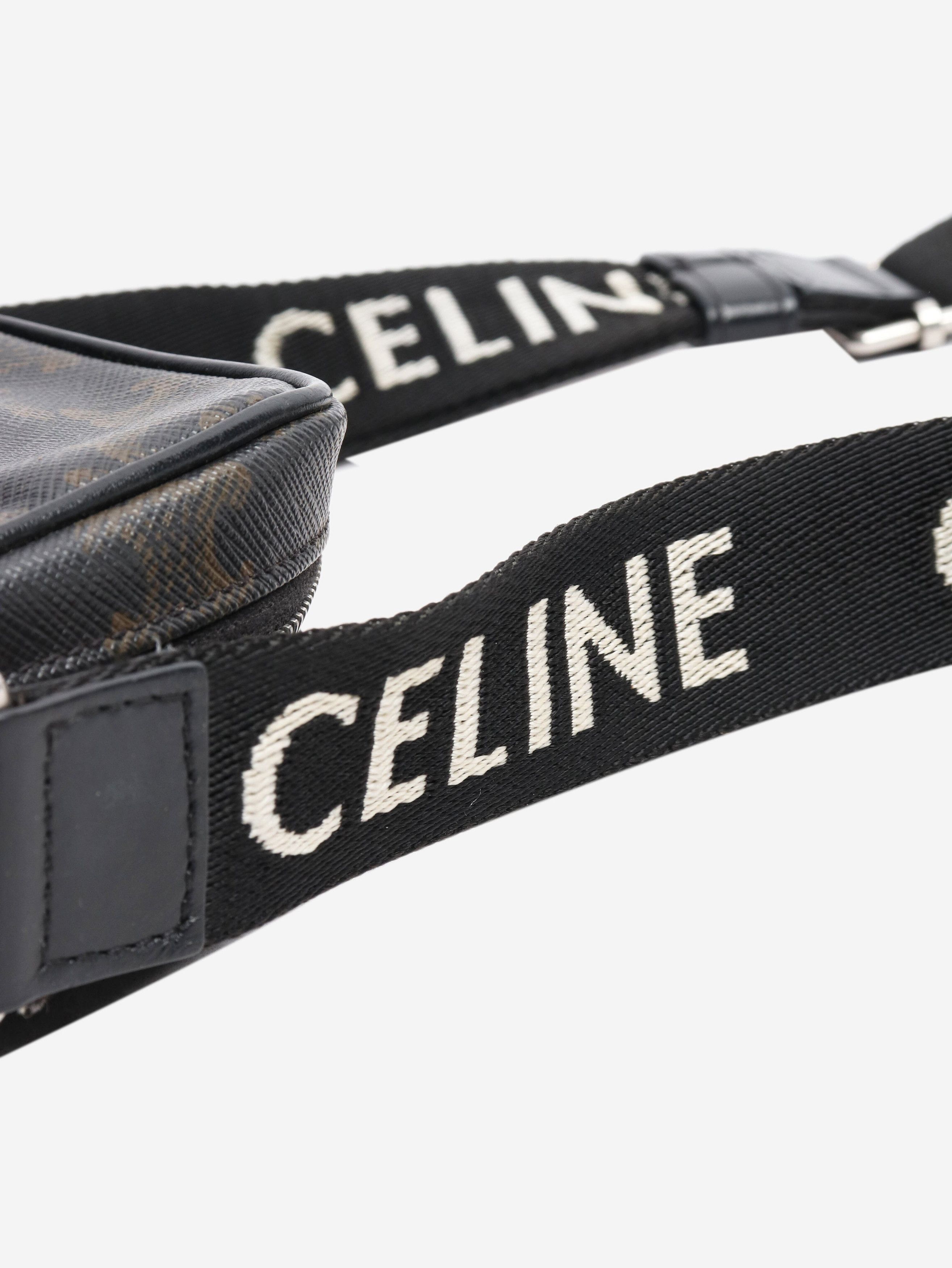Celine Brown Triomphe pouch bag Size ONE SIZE - 5 Thumbnail