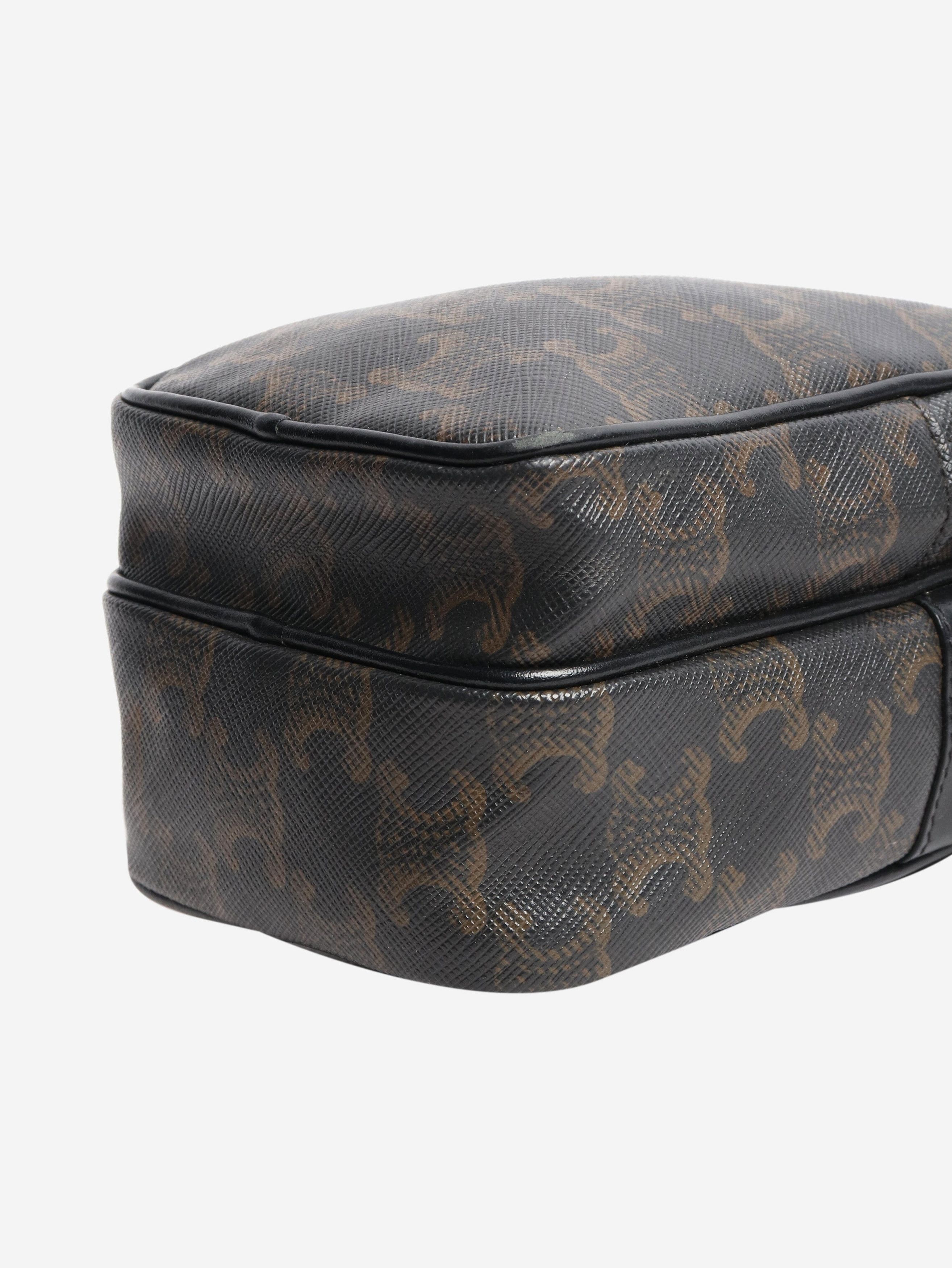 Celine Brown Triomphe pouch bag Size ONE SIZE - 4 Thumbnail