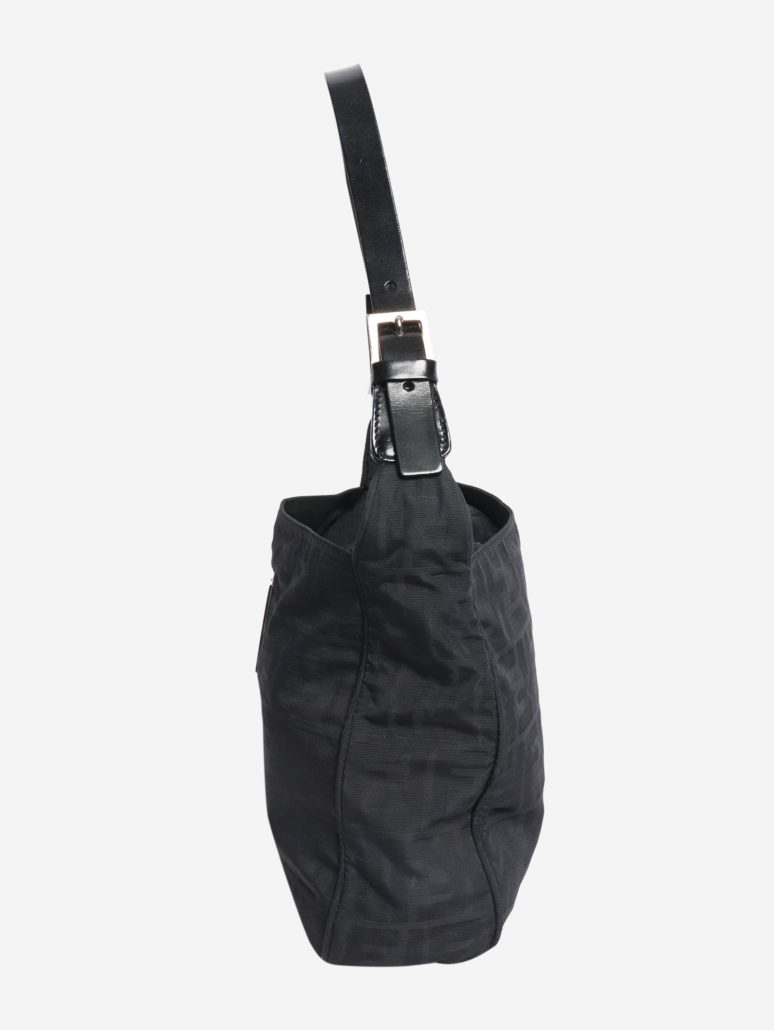 Fendi Black vintage Zucca shoulder bag Size ONE SIZE - 2 Thumbnail