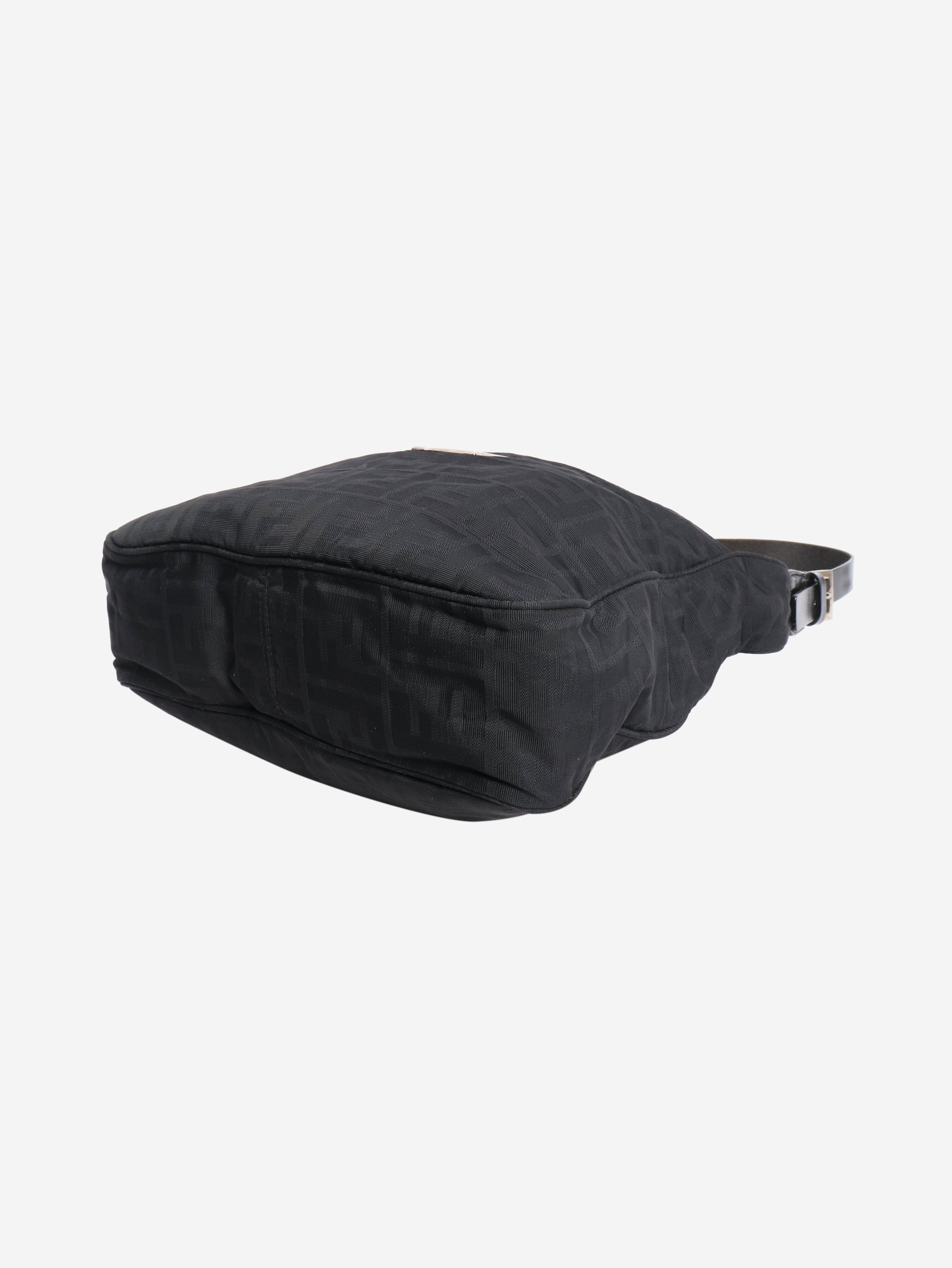 Fendi Black vintage Zucca shoulder bag Size ONE SIZE - 4 Thumbnail