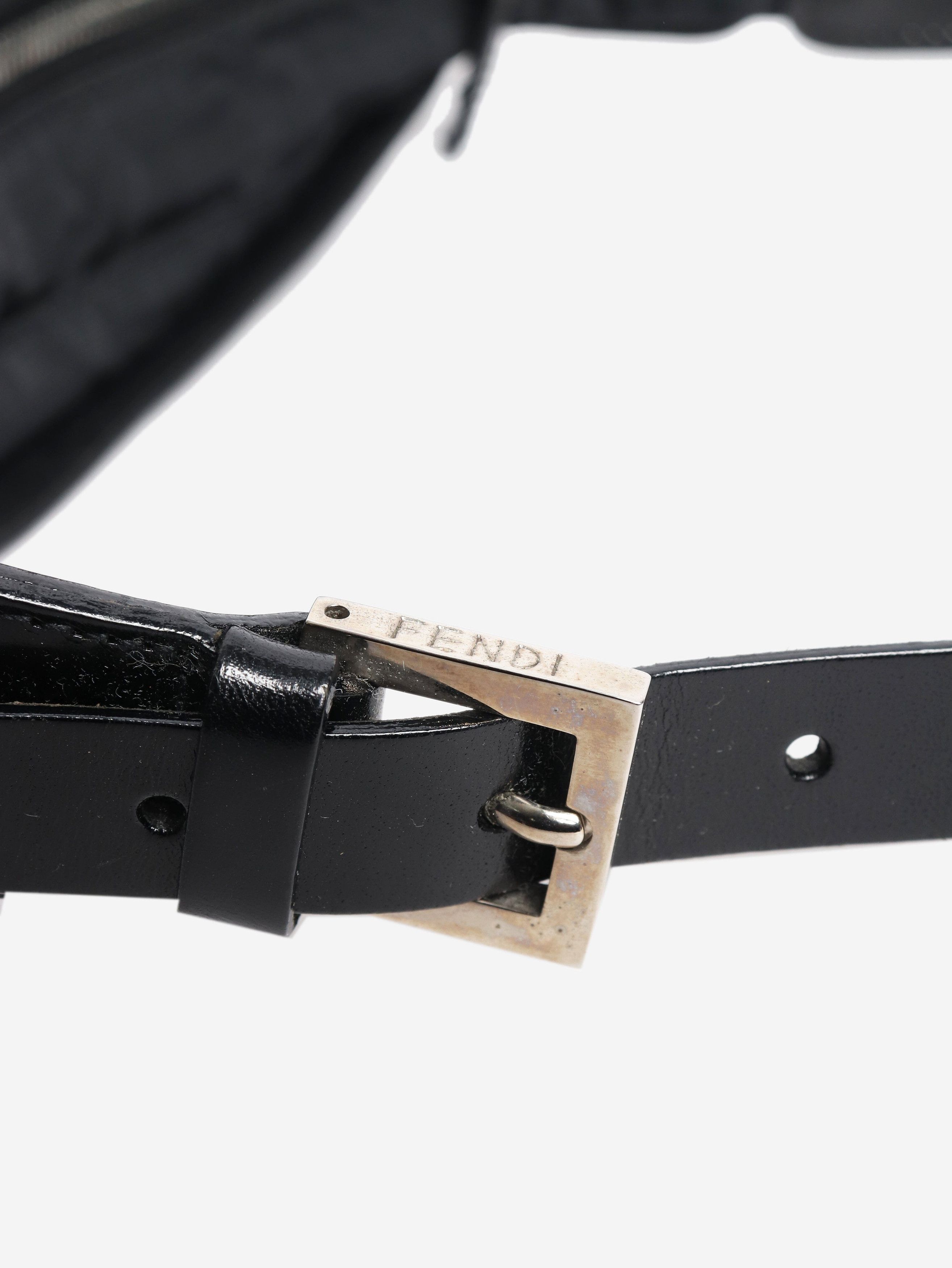 Fendi Black vintage Zucca shoulder bag Size ONE SIZE - 5 Thumbnail