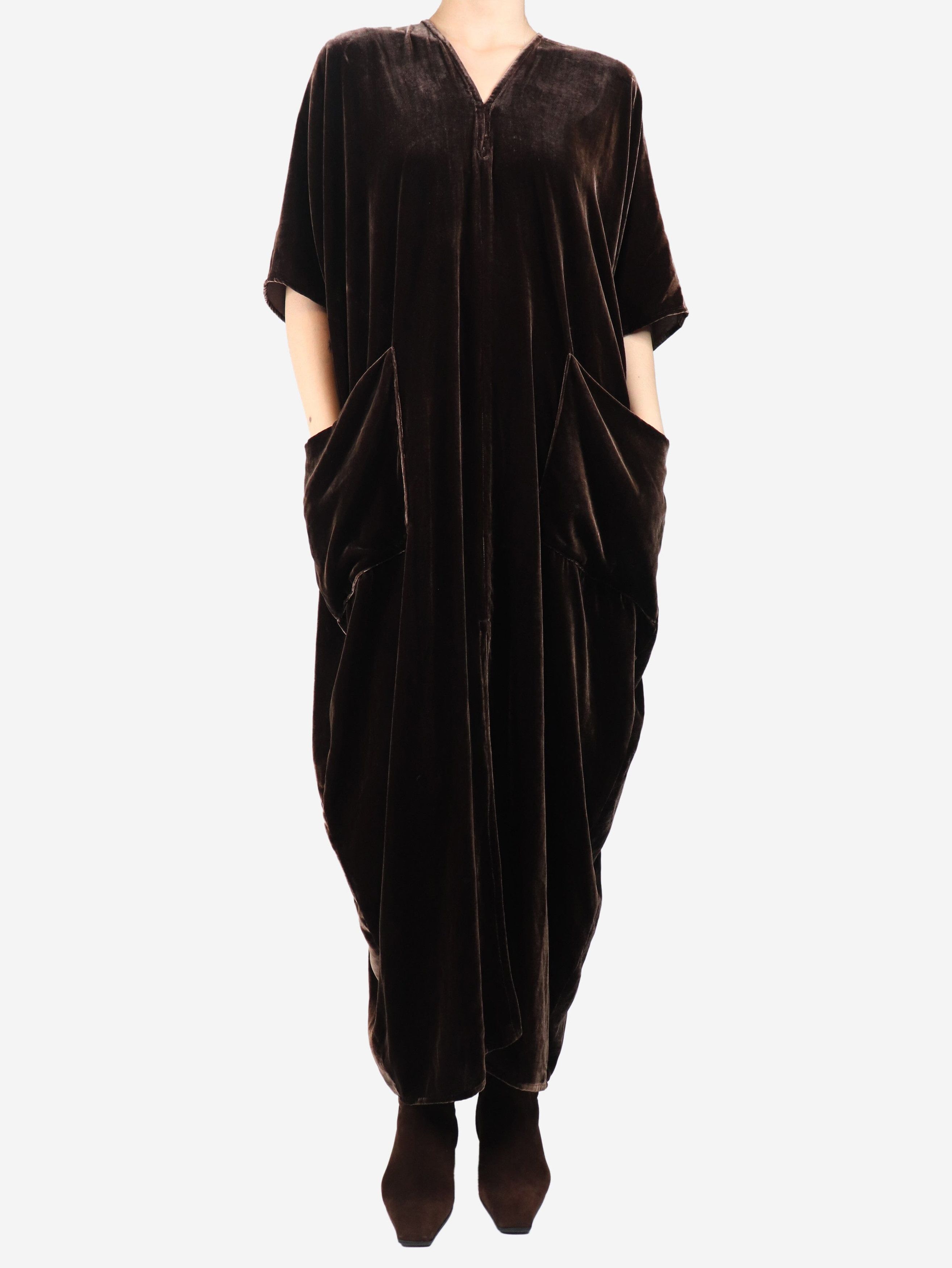 Other Brown velvet kaftan - M Size S / US 4 / IT 40 - 4 Thumbnail