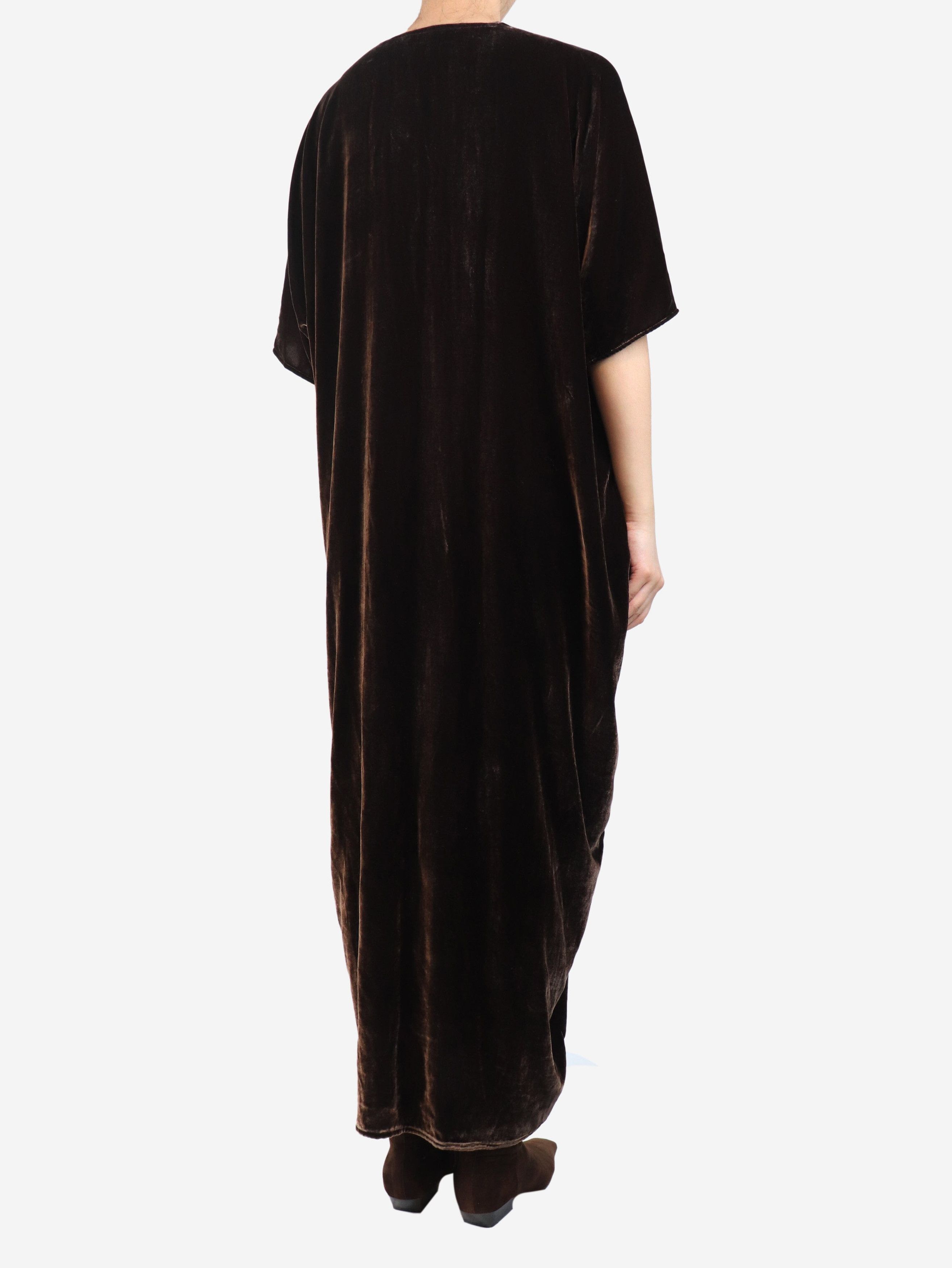 Other Brown velvet kaftan - M Size S / US 4 / IT 40 - 3 Thumbnail