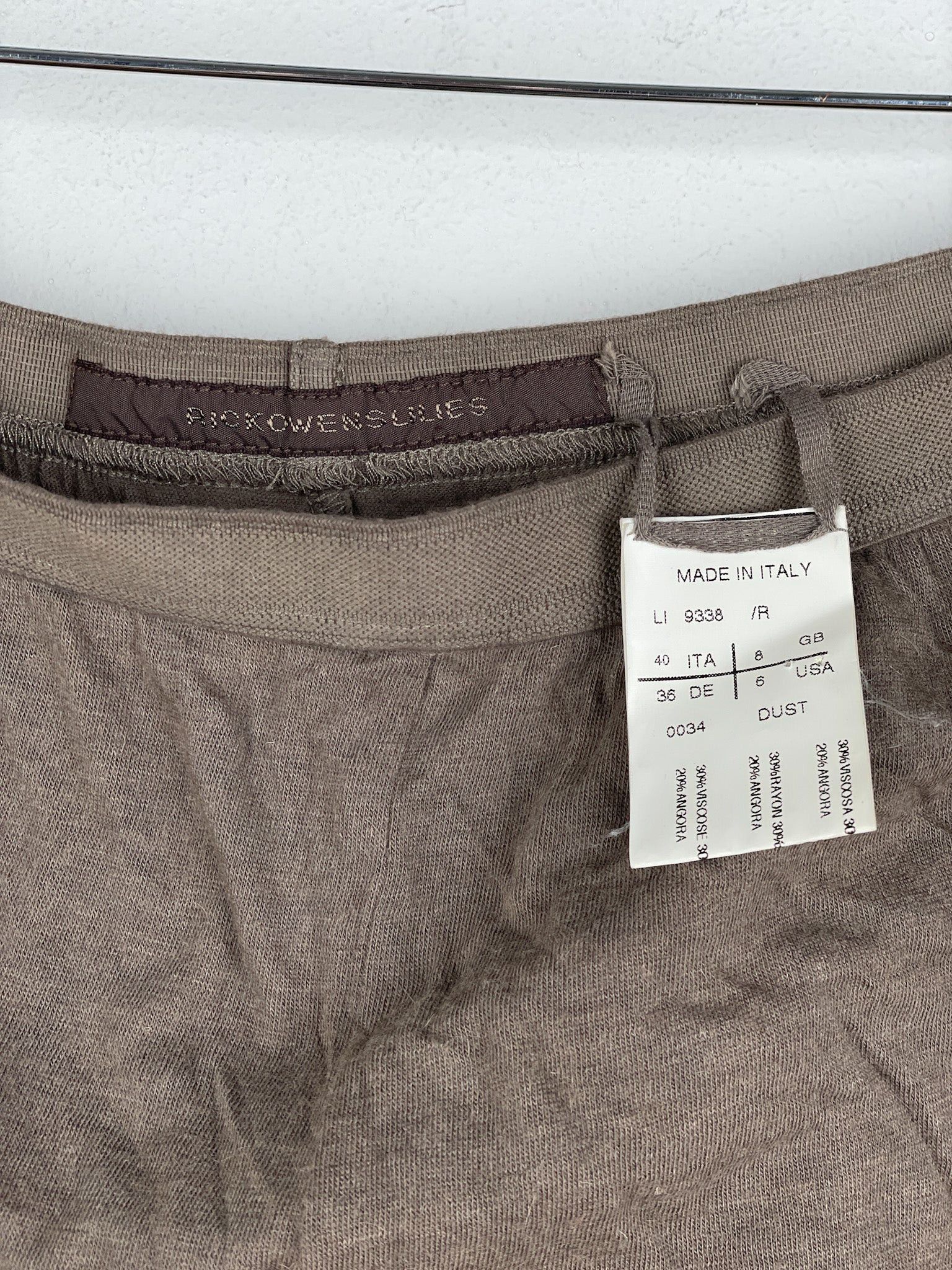 Rick Owens Lilies 2000s Leggings Size 27" / US 4 / IT 40 - 7 Thumbnail