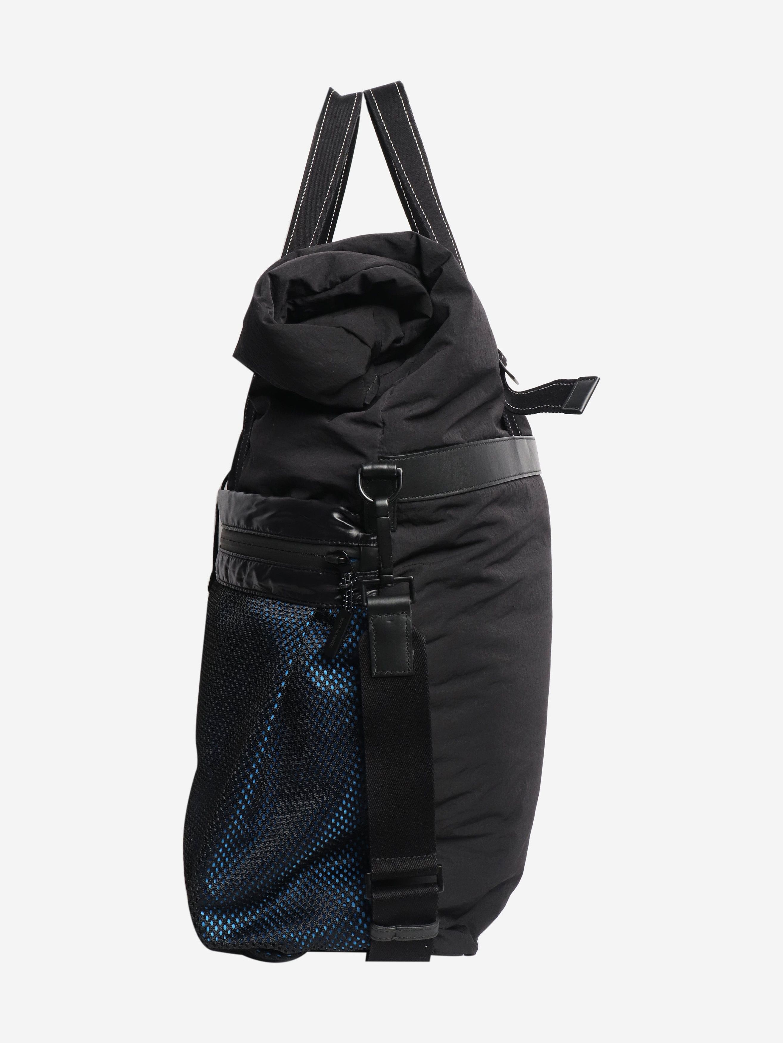 Bottega Veneta Black nylon padded tote bag Size ONE SIZE - 2 Thumbnail
