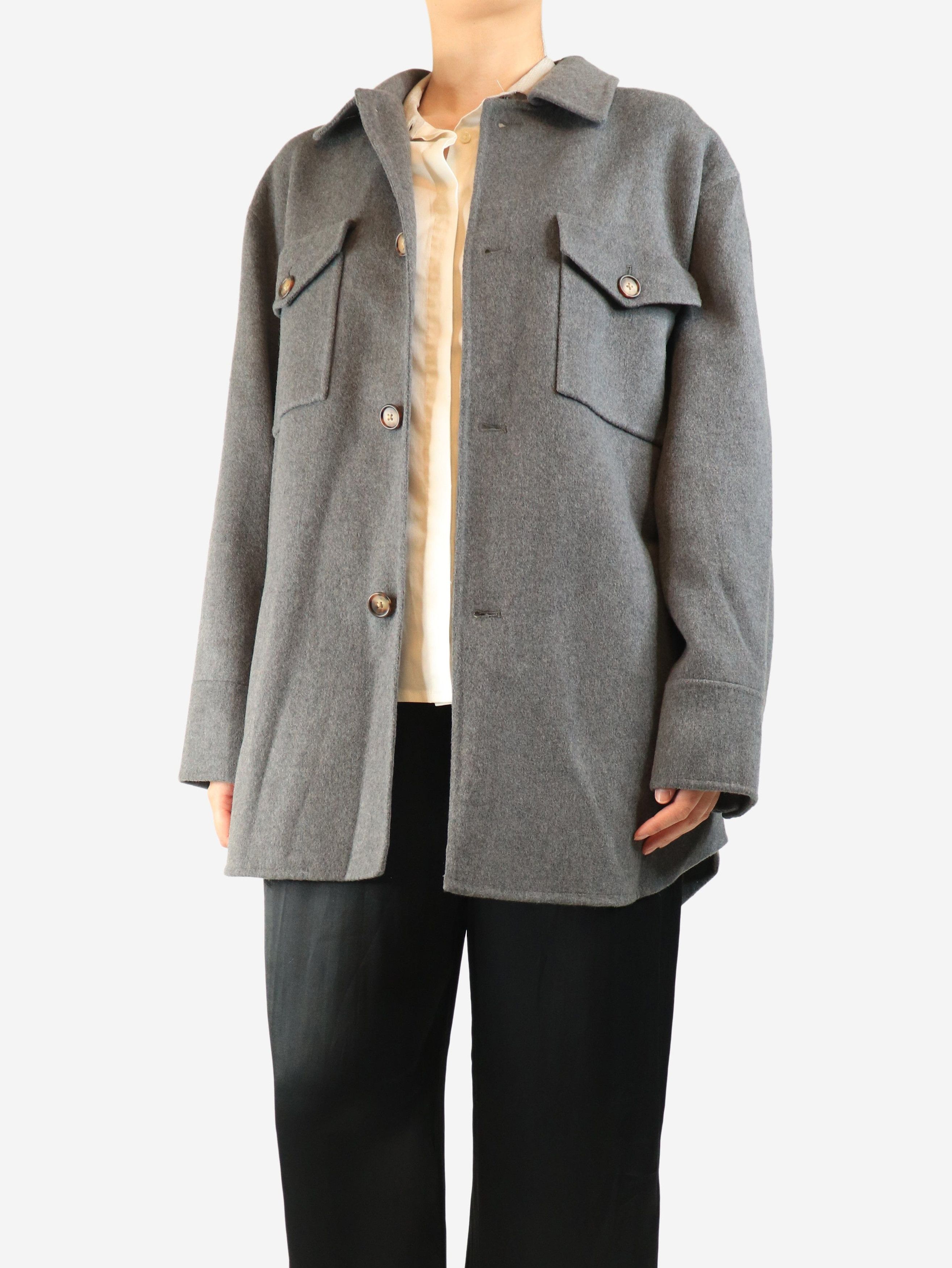 Polo Ralph Lauren Grey wool shacket - M Size M / US 6-8 / IT 42-44 - 3 Thumbnail