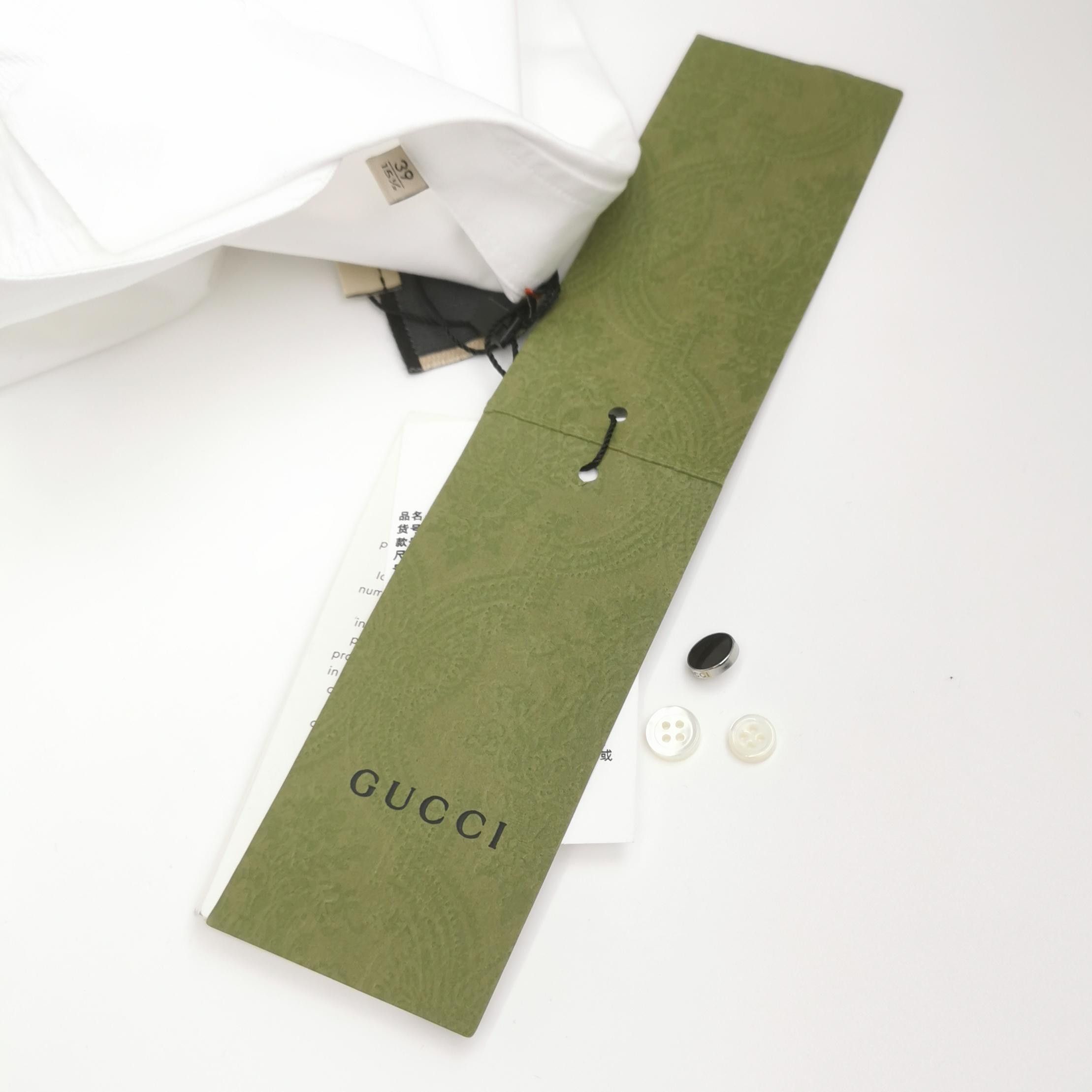 Gucci Gucci Men s Button Ups Size US S / EU 44-46 / 1 - 3 Thumbnail