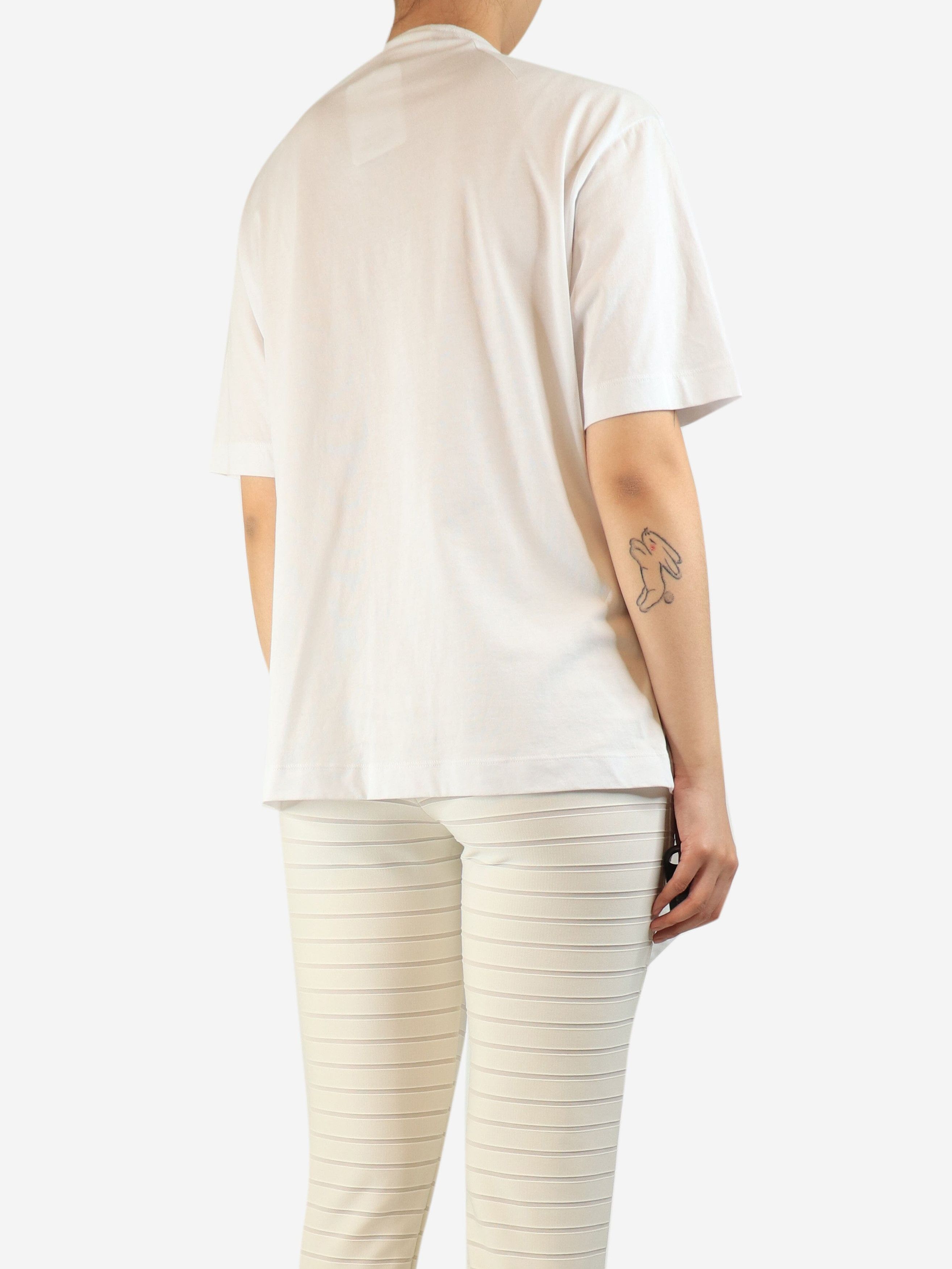 Dries Van Noten White short-sleeved top - S Size S / US 4 / IT 40 - 3 Thumbnail
