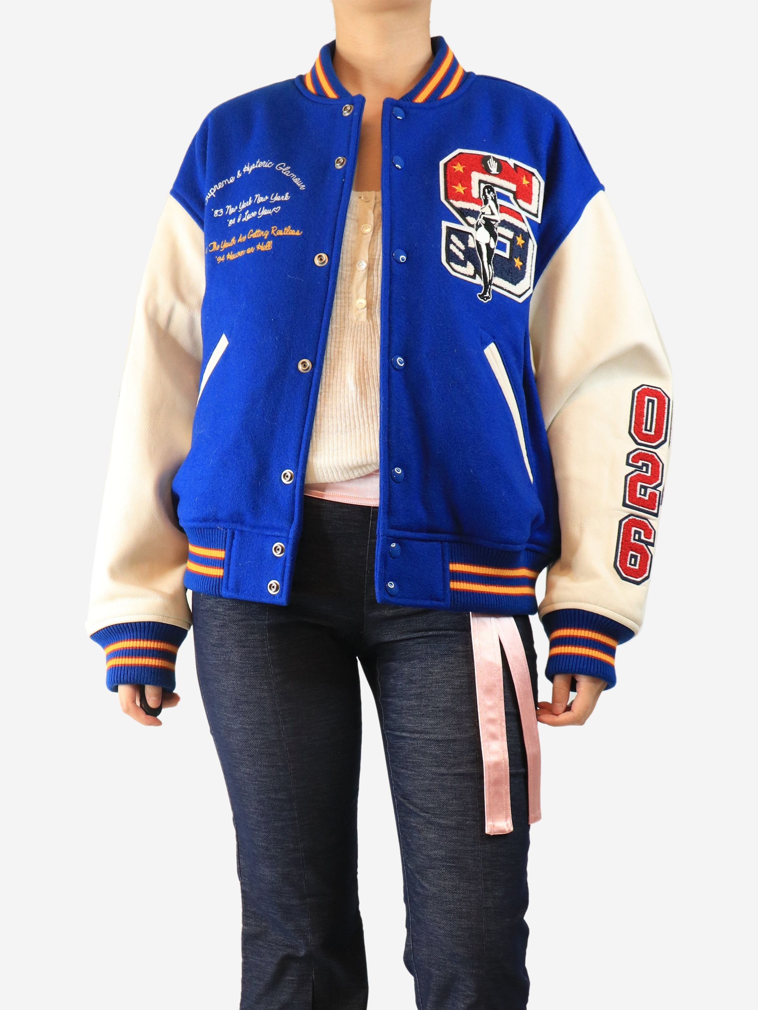 Supreme Blue varsity jacket - M Size M / US 6-8 / IT 42-44 - 5 Thumbnail
