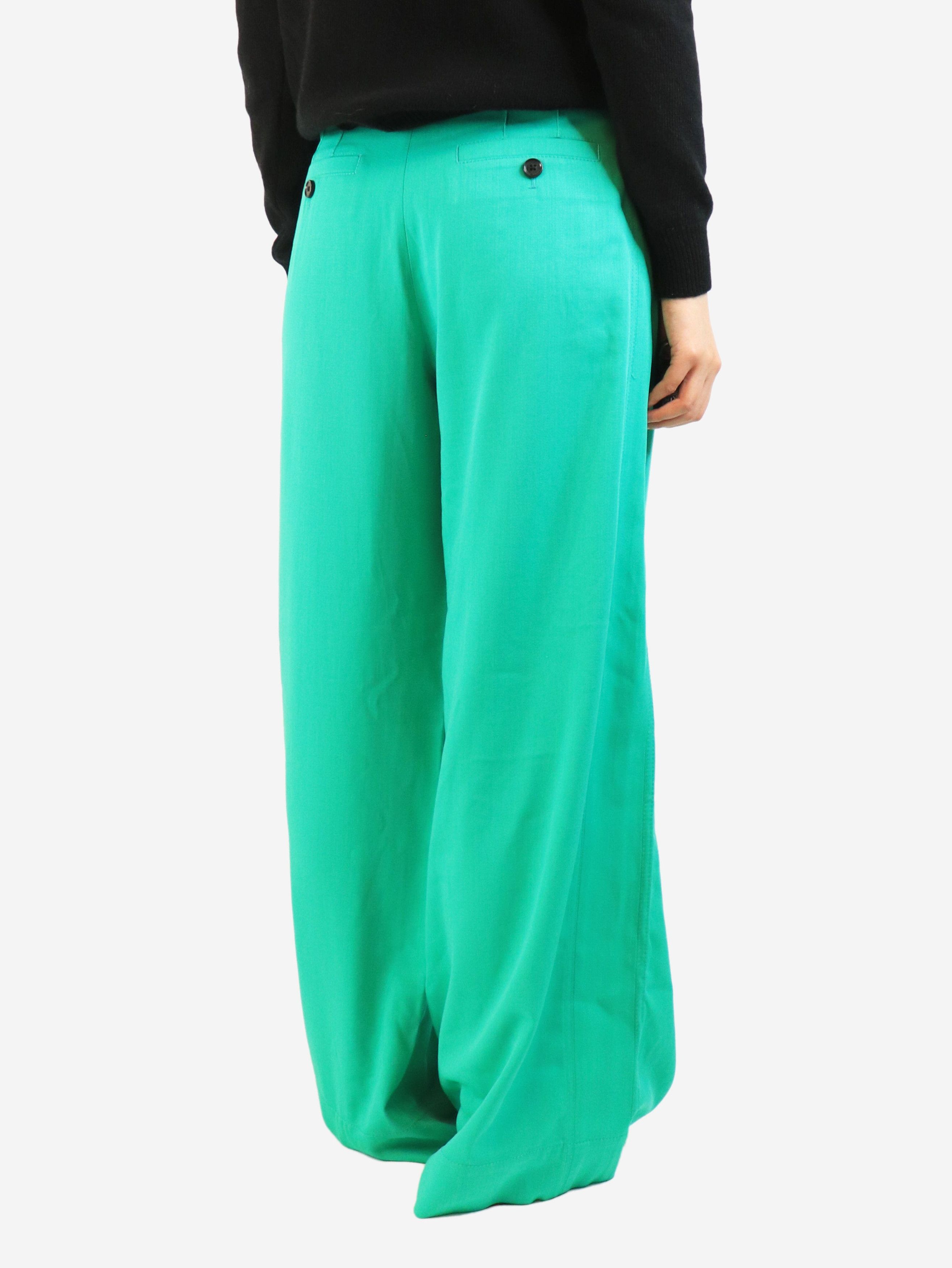 ME+EM Green wide leg trousers - UK 10 Size 28" / US 6 / IT 42 - 4 Thumbnail