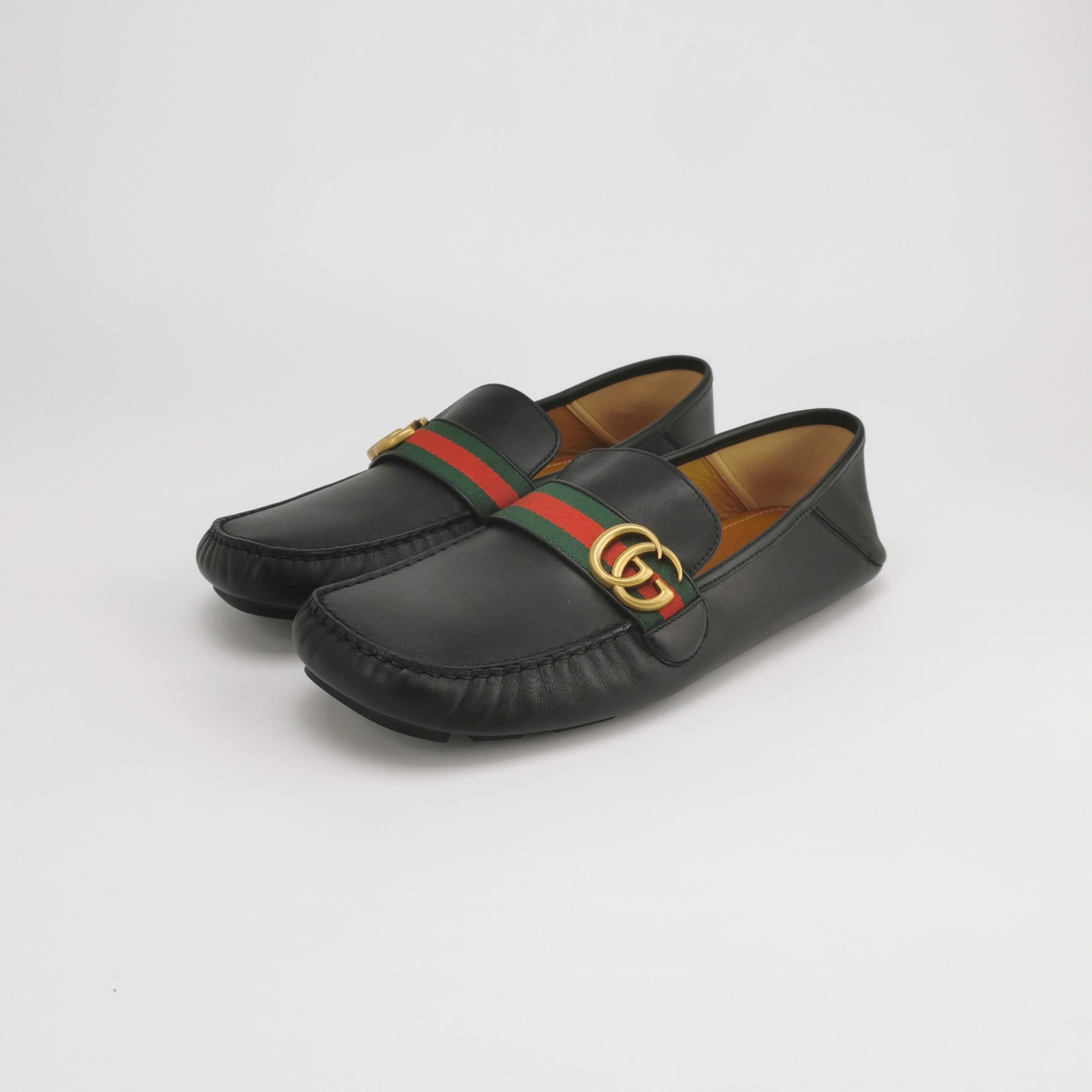Gucci Gucci Men 12.5 Leather Size US 12.5 / EU 45-46 - 2 Thumbnail