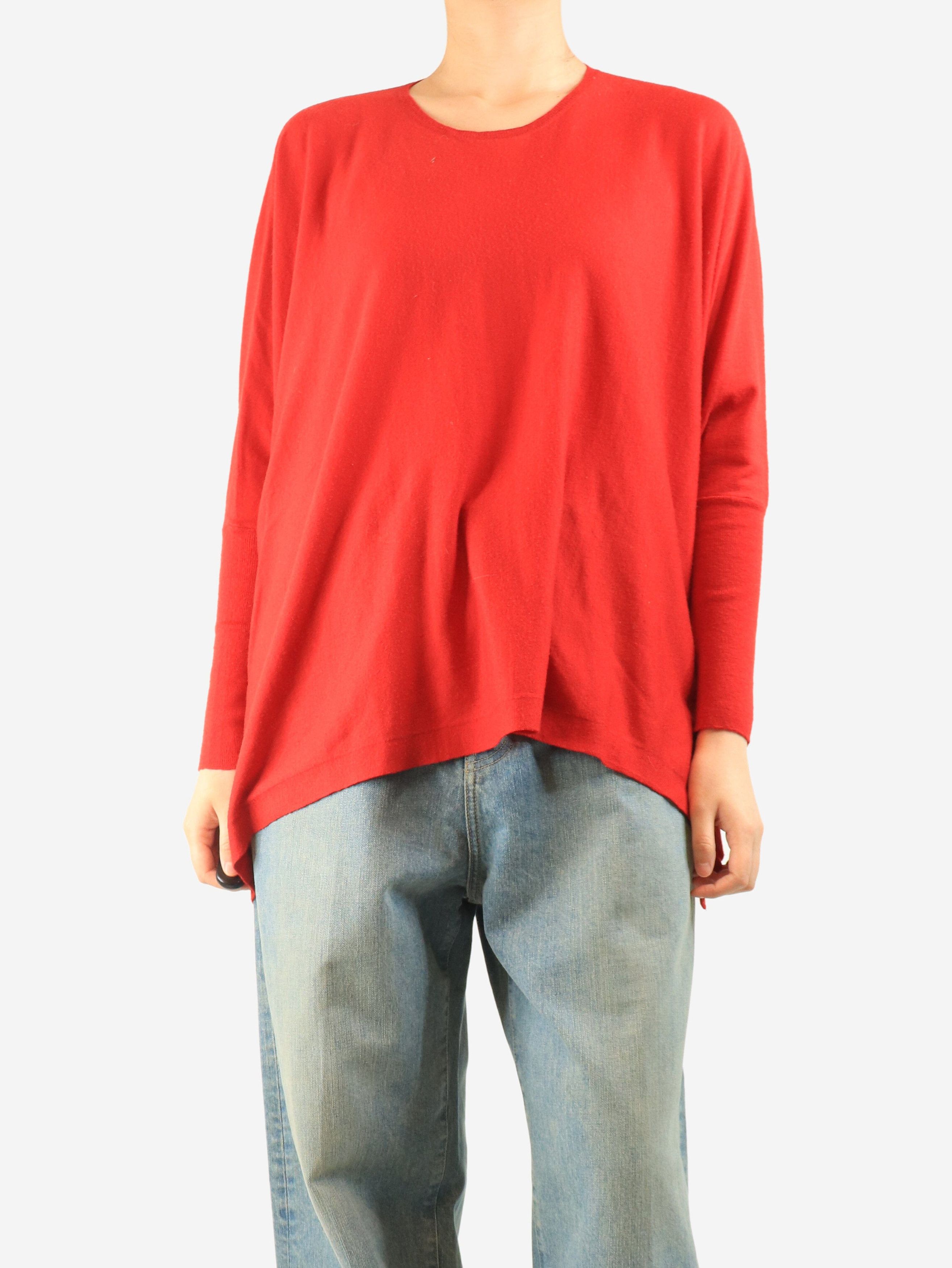 Other Red wide-fit wool sweater - M Size M / US 6-8 / IT 42-44 - 4 Thumbnail