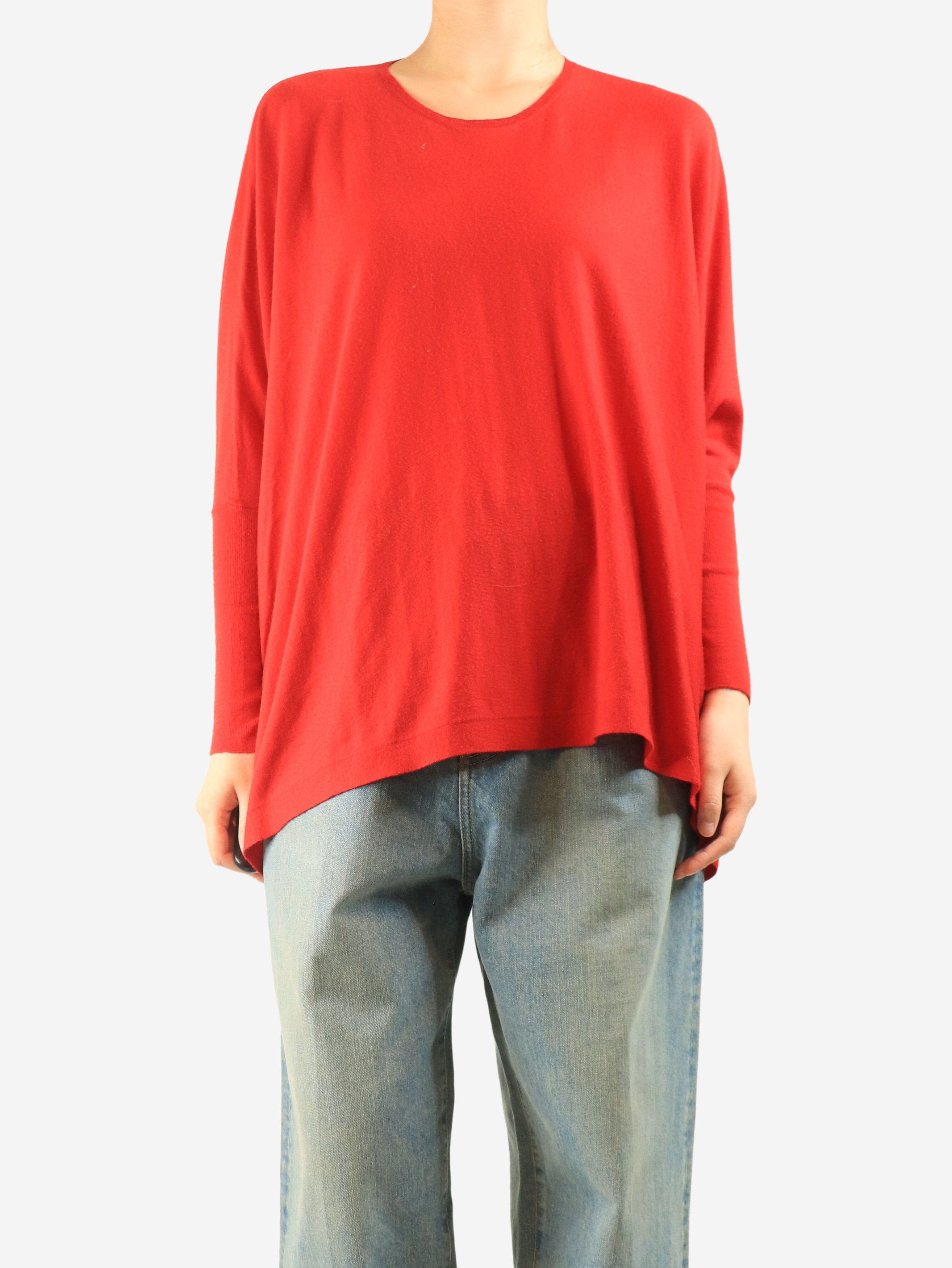 Other Red wide-fit wool sweater - M Size M / US 6-8 / IT 42-44 - 2 Thumbnail