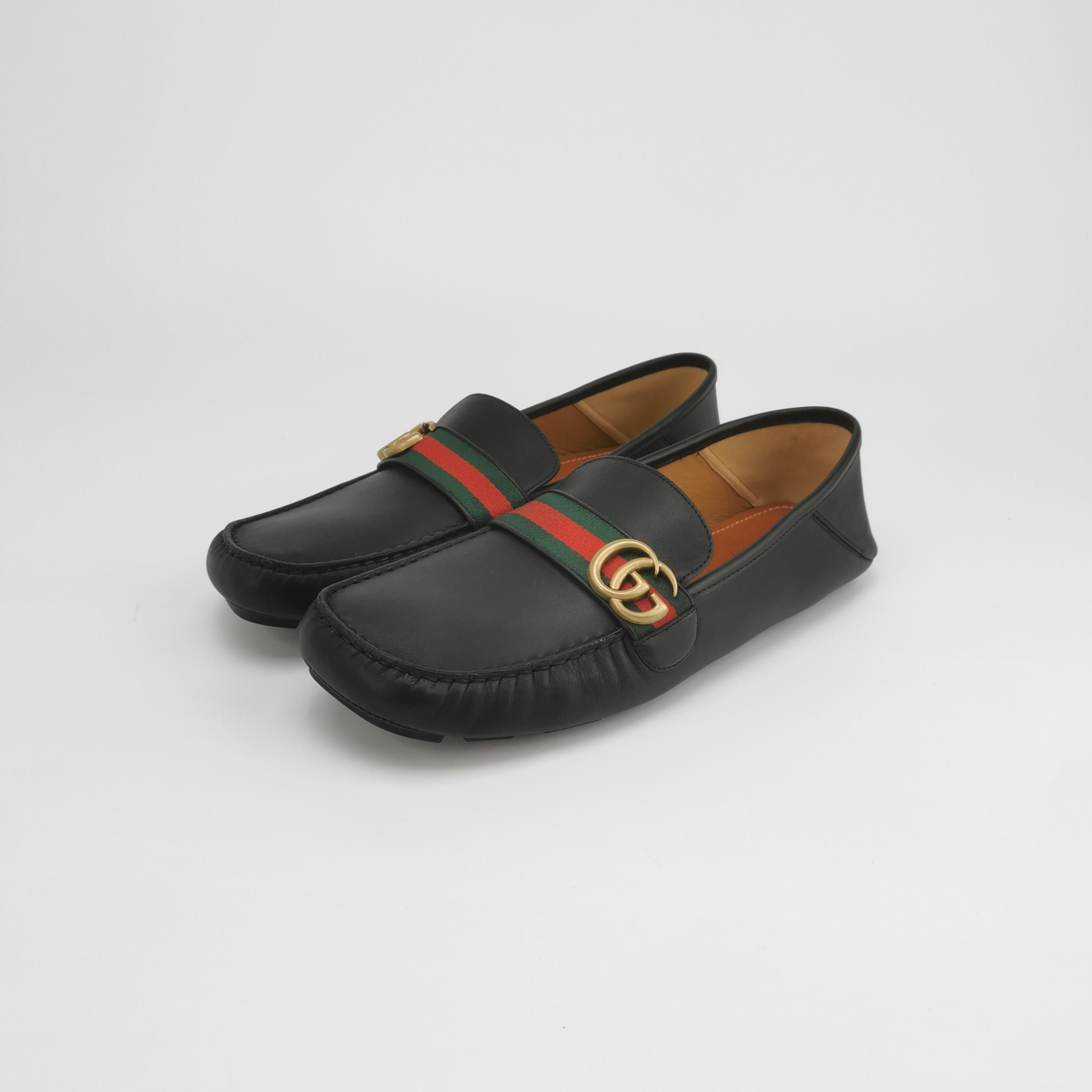 Gucci Gucci Men 12.5 Leather Size US 12.5 / EU 45-46 - 2 Thumbnail
