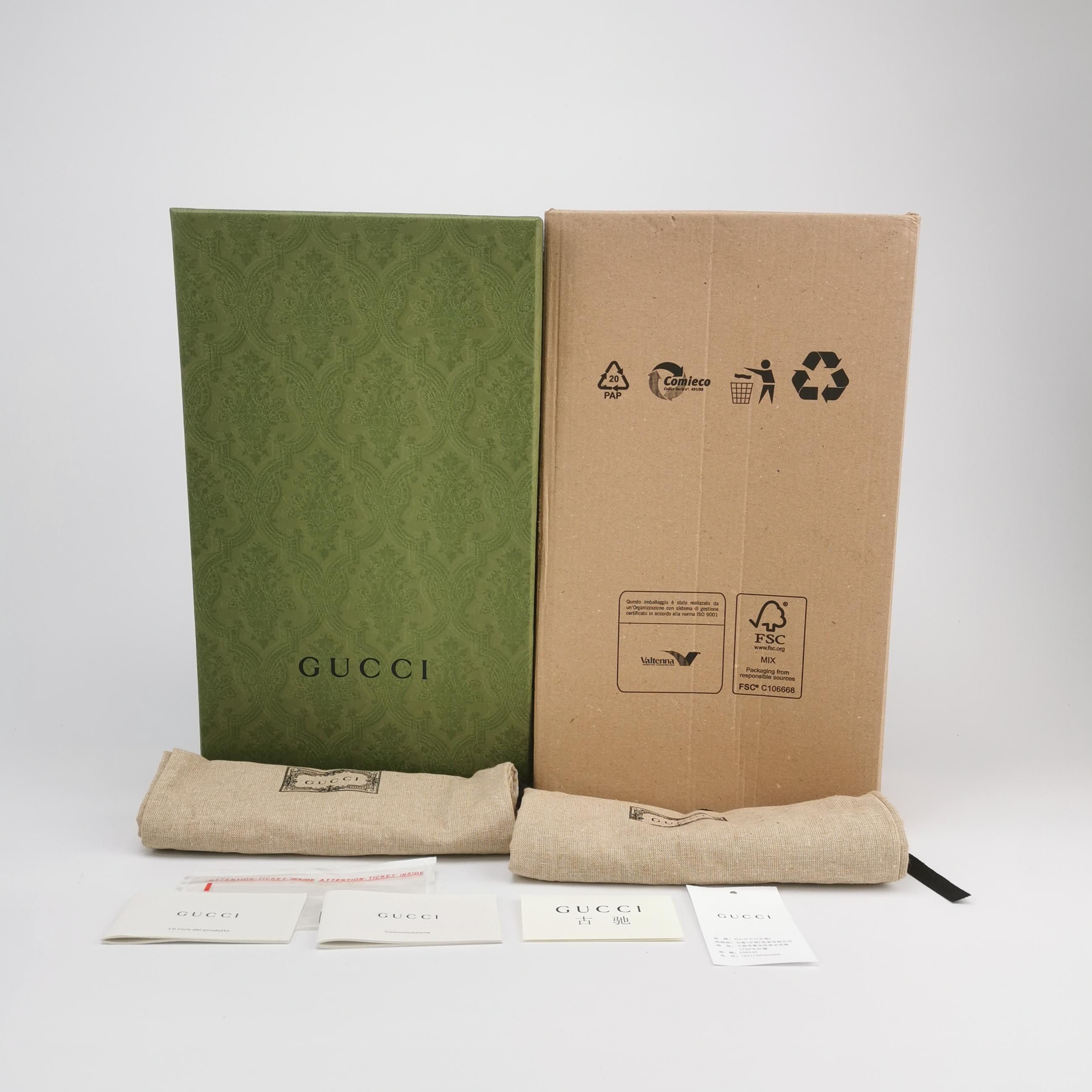 Gucci Gucci Men 12.5 Leather Size US 12.5 / EU 45-46 - 6 Thumbnail